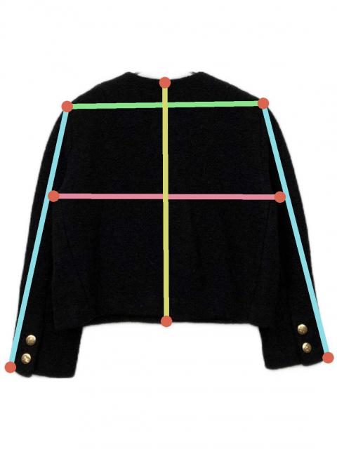 中古・古着通販】JUSGLITTY (ジャスグリッティー) ブークレジャコット
