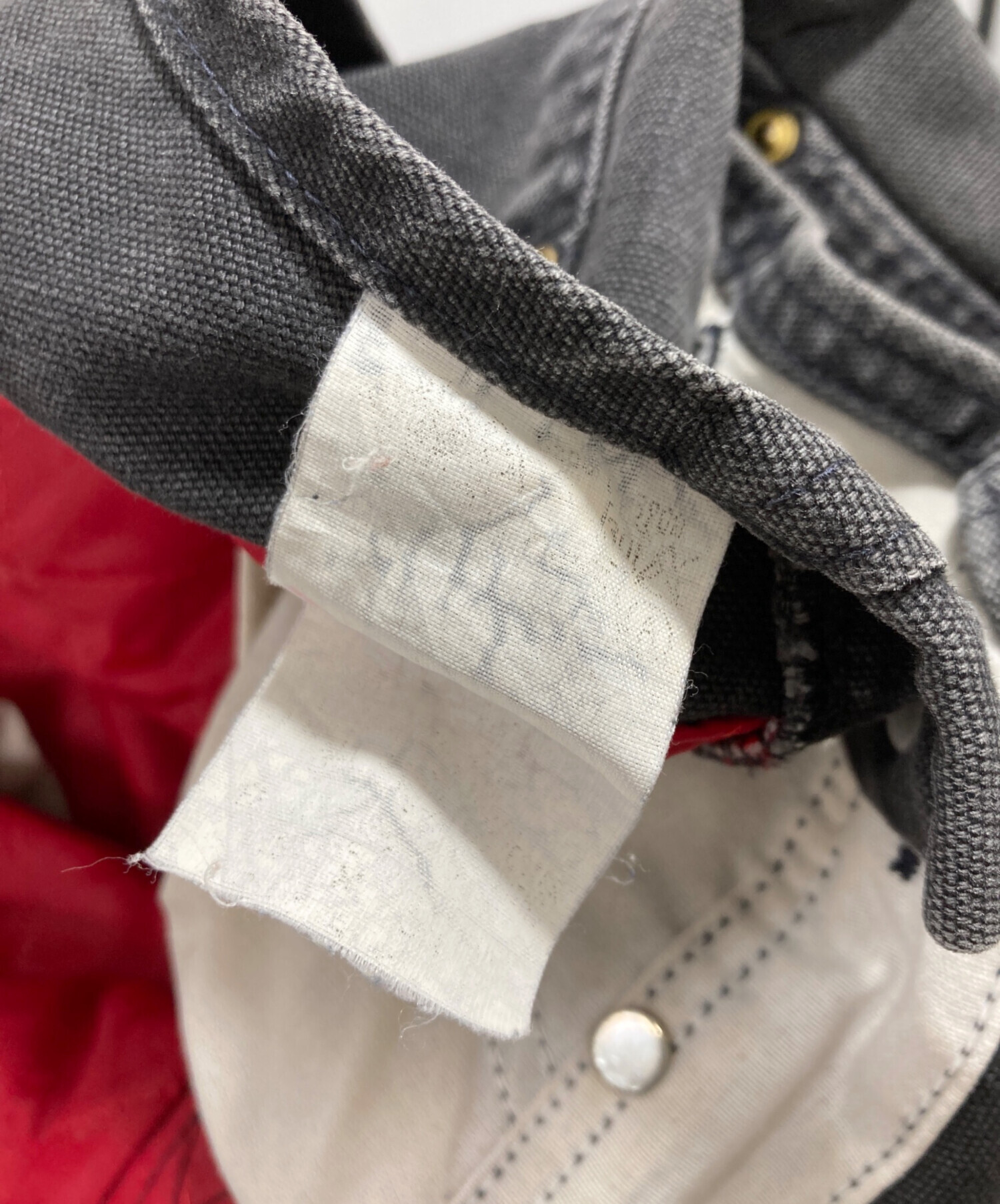 中古・古着通販】CarHartt (カーハート) ダブルニーオーバーオール