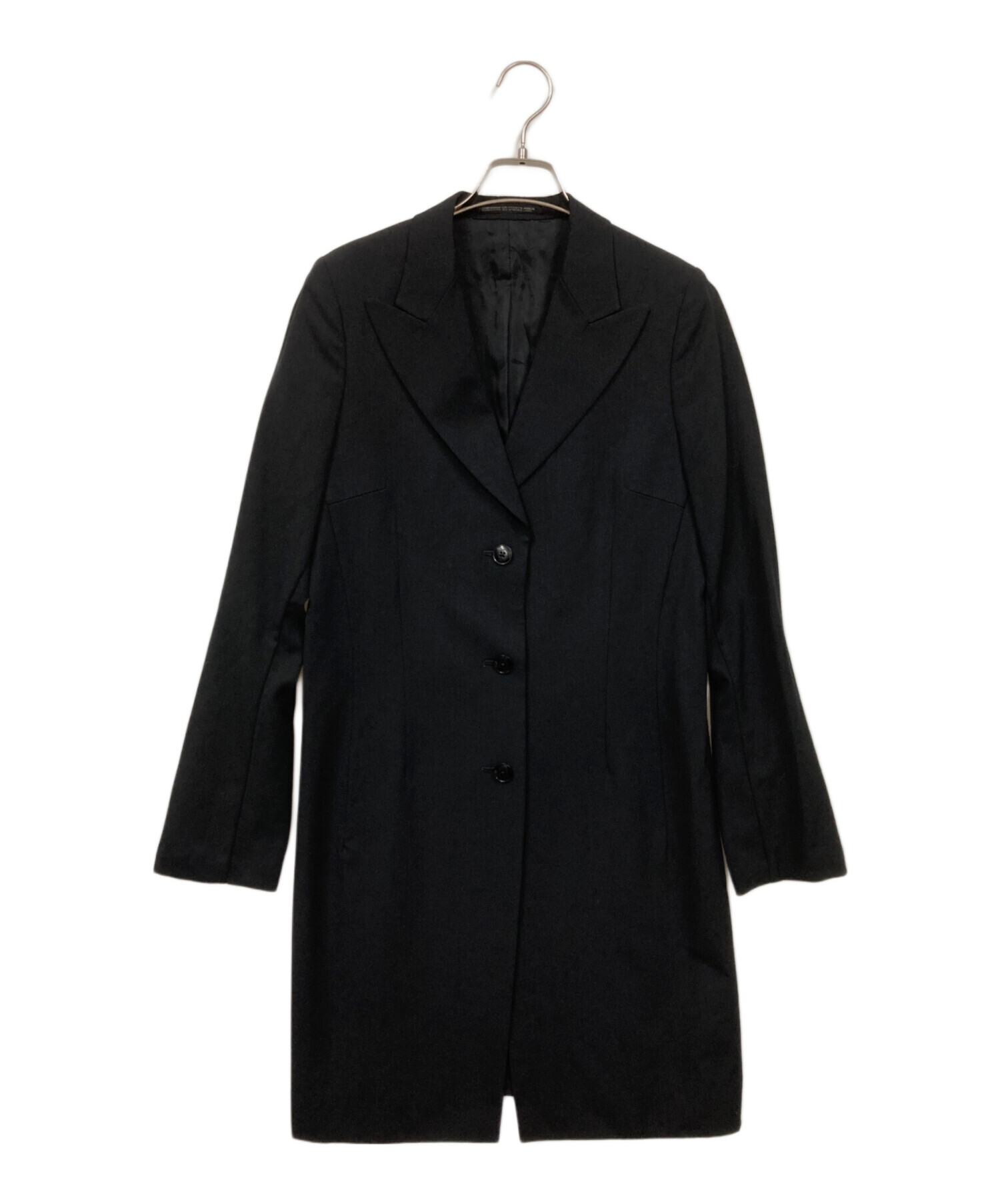中古・古着通販】YOHJI YAMAMOTO (ヨウジヤマモト) コート ブラック