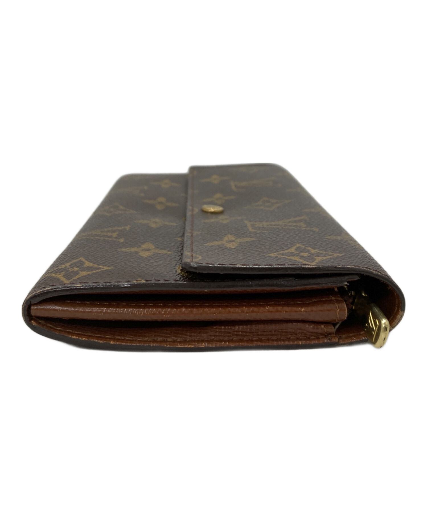 中古・古着通販】LOUIS VUITTON (ルイ ヴィトン) 長財布 ブラウン