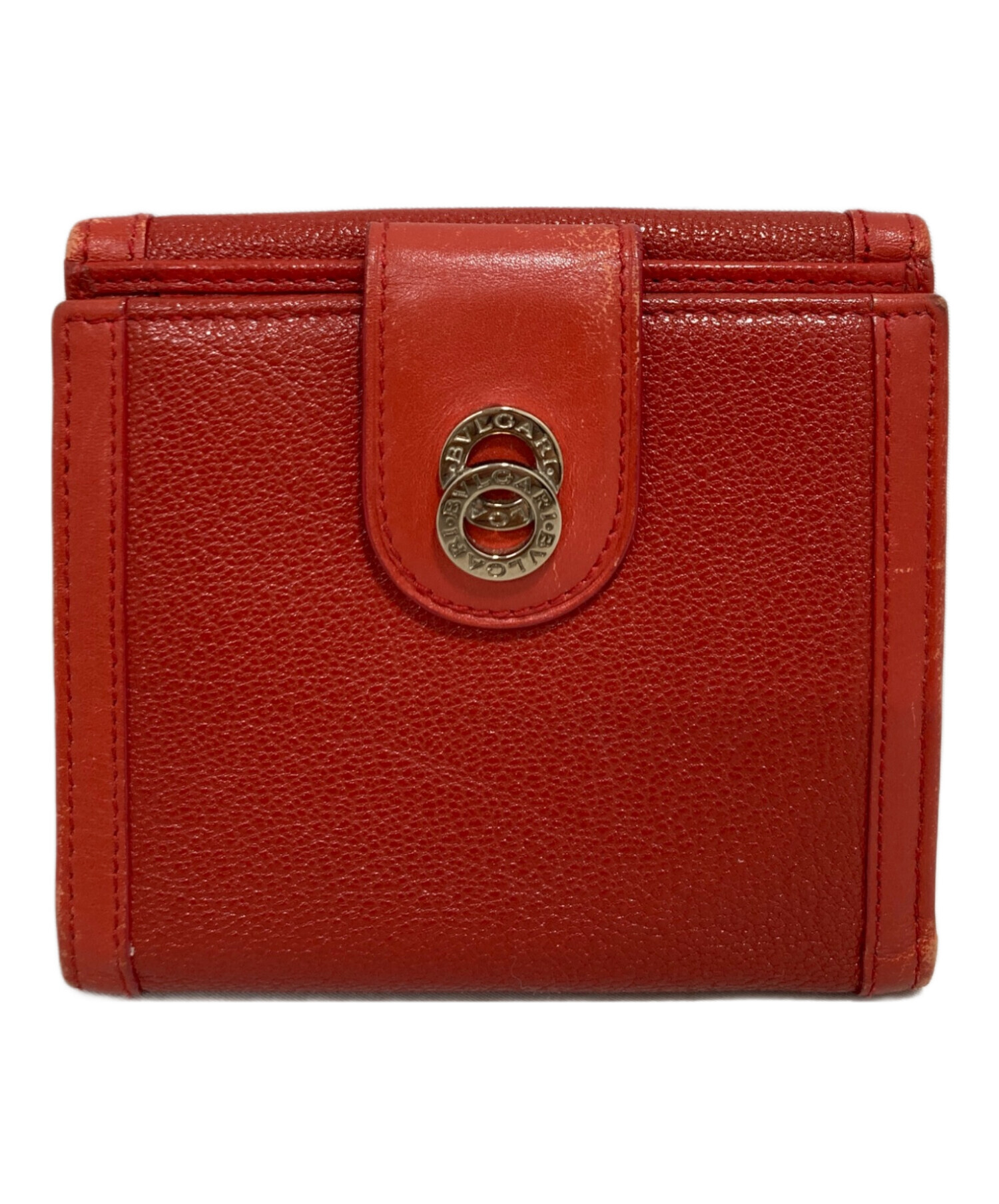 財布 中古 中古・古着通販】BVLGARI (ブルガリ) 財布 レッド｜ブランド・古着通販