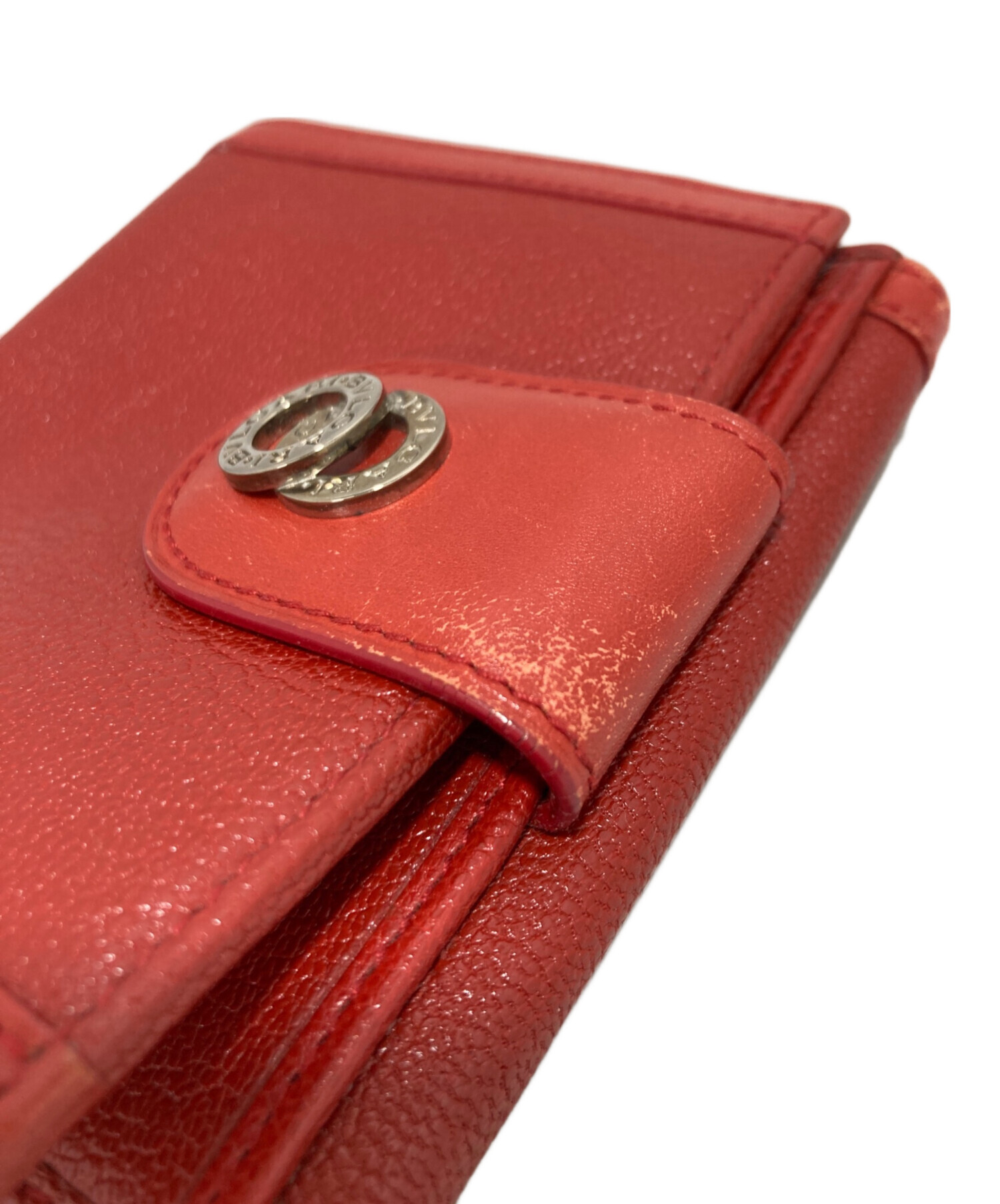 中古・古着通販】BVLGARI (ブルガリ) 財布 レッド｜ブランド・古着通販