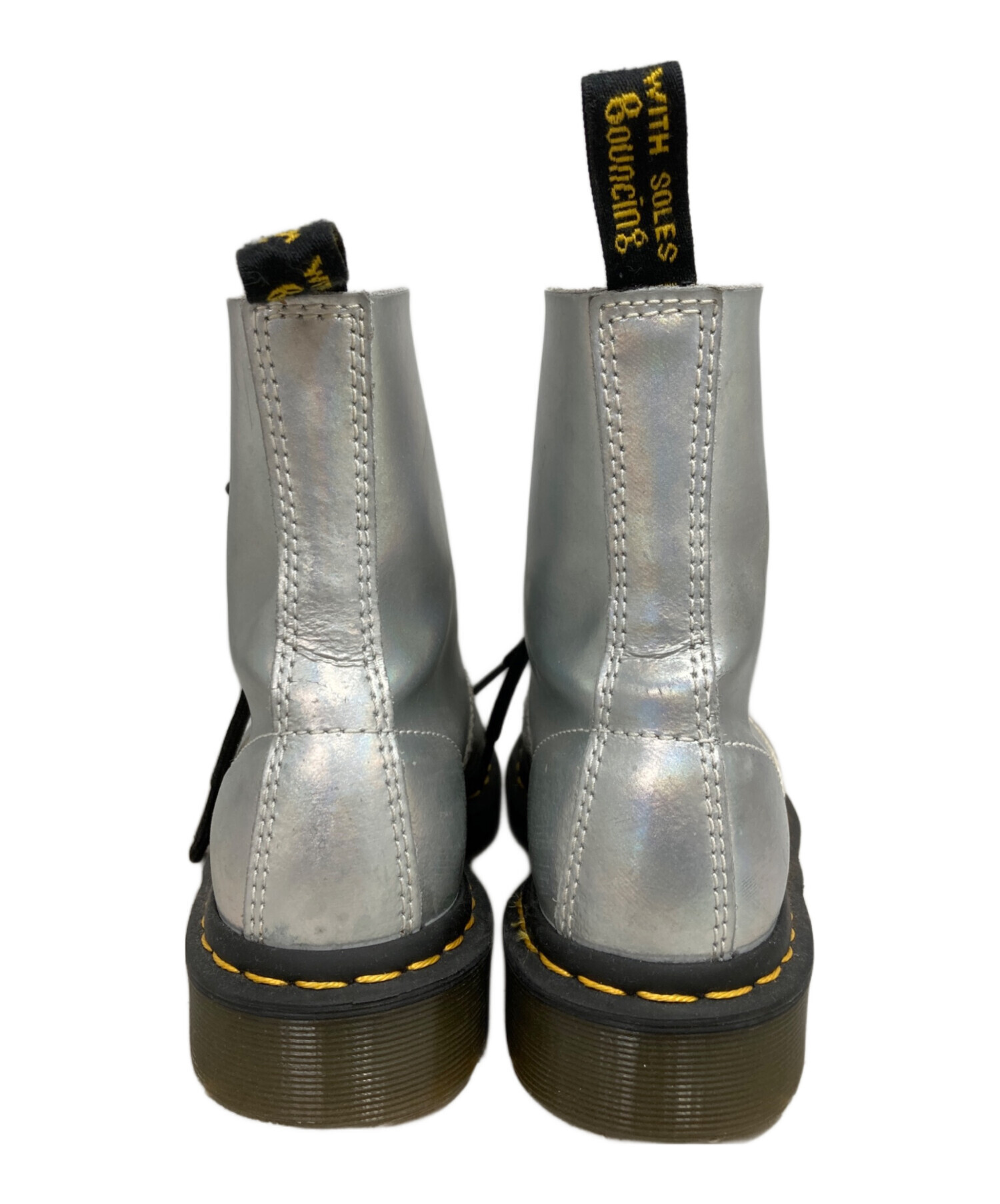 中古・古着通販】Dr.Martens (ドクターマーチン) ブーツ グレー サイズ
