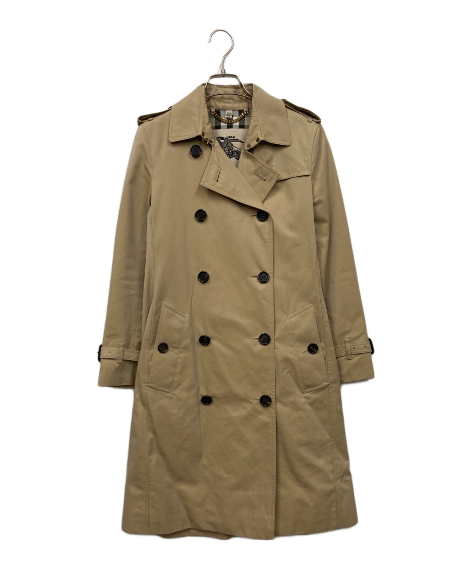 中古・古着通販】BURBERRY (バーバリー) 裏ノヴァチェックトントレンチ