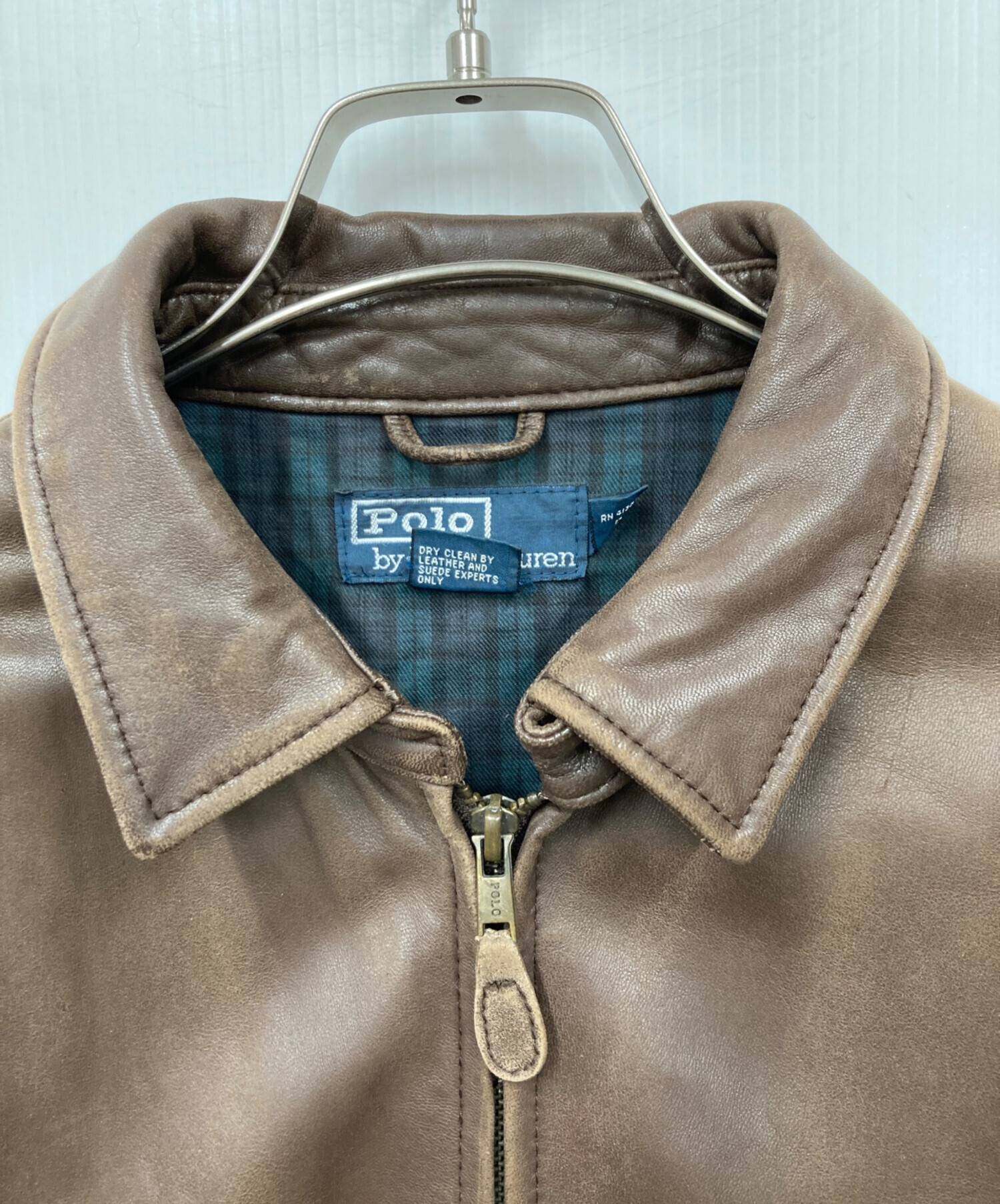 中古・古着通販】POLO RALPH LAUREN (ポロ・ラルフローレン) レザー