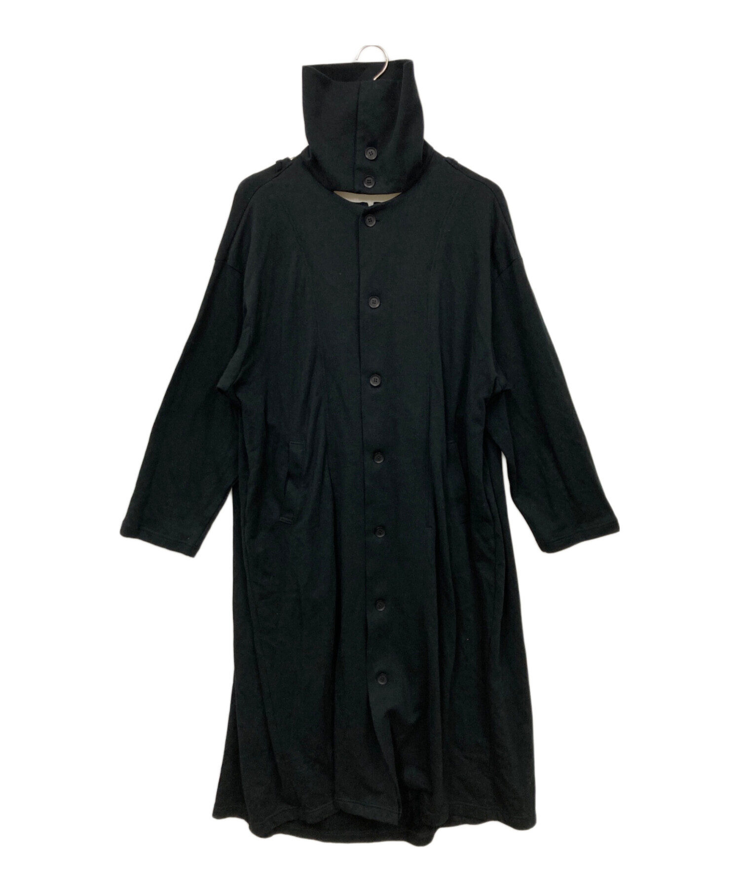 中古・古着通販】YOHJI YAMAMOTO (ヨウジヤマモト) コート ブラック