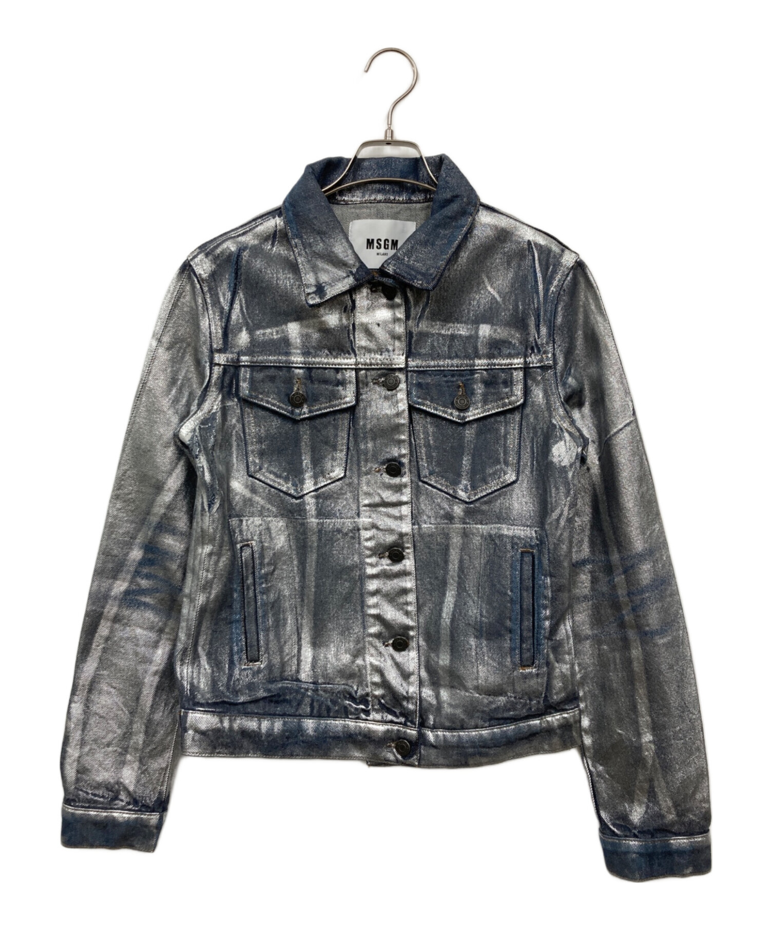 中古・古着通販】MSGM (エムエスジーエム) コーティングデニム