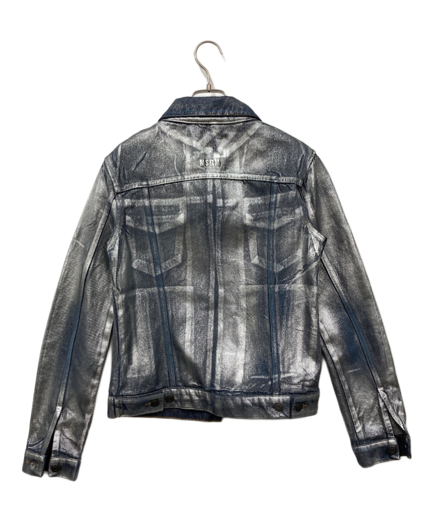 中古・古着通販】MSGM (エムエスジーエム) コーティングデニム