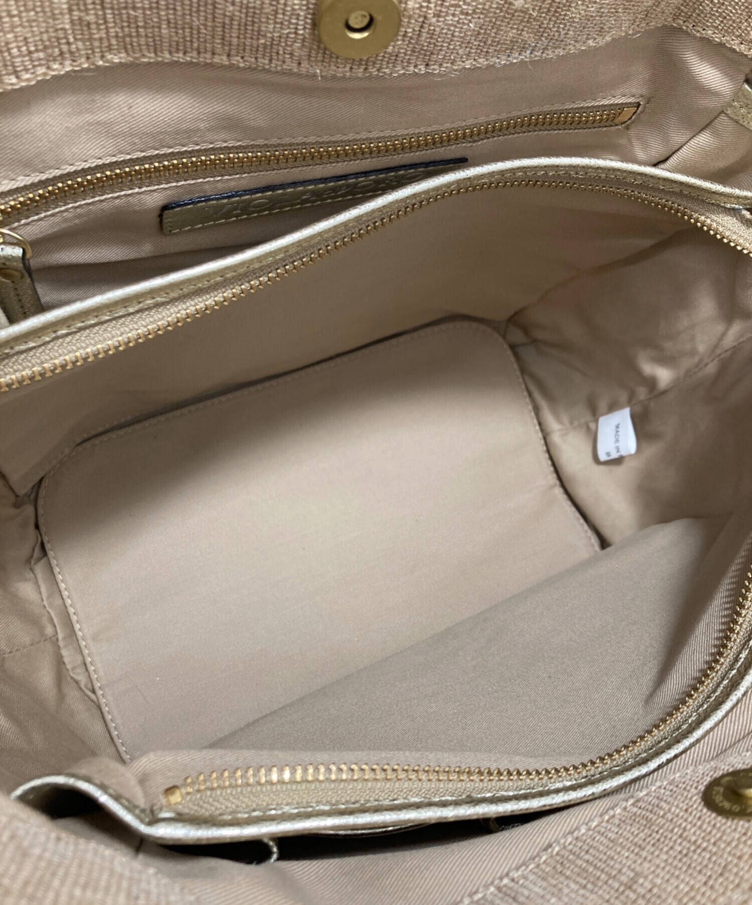 中古・古着通販】VIOLAd'ORO (ヴィオラドーロ) 2wayかごバッグ