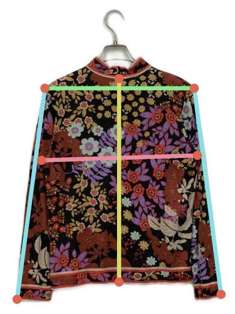 中古・古着通販】LEONARD (レオナール) 花柄カットソー マルチカラー