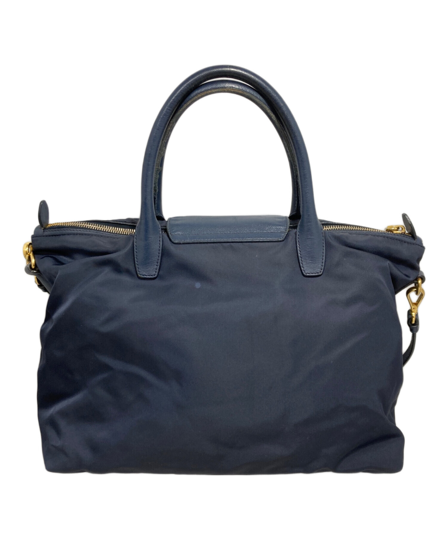 中古・古着通販】PRADA (プラダ) 2WAYバッグ ネイビー｜ブランド・古着