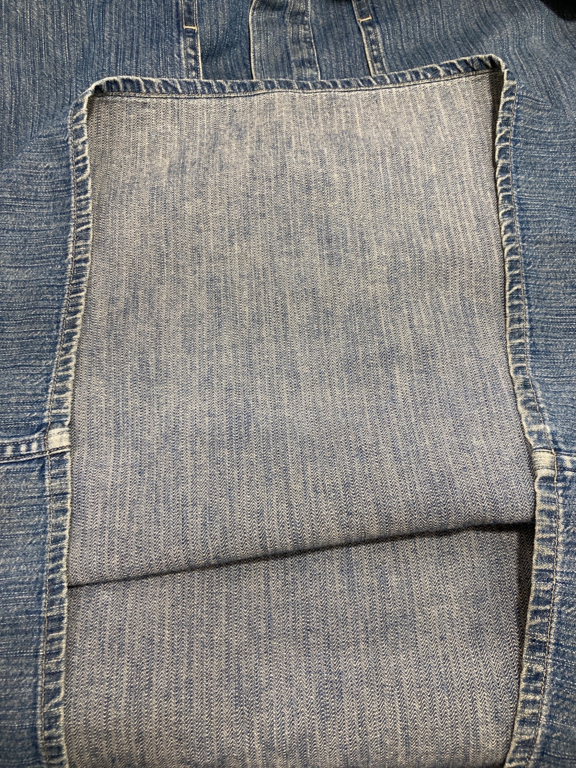 中古・古着通販】RRL (ダブルアールエル) デニムプルオーバーシャツ