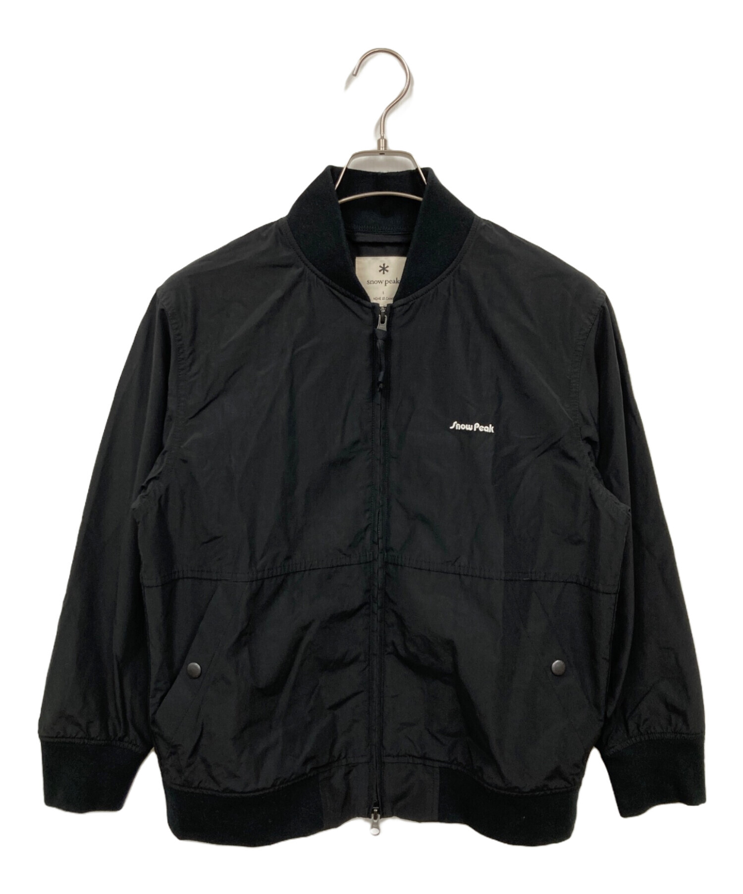 中古・古着通販】snow peak (スノーピーク) ジャケット ブラック 