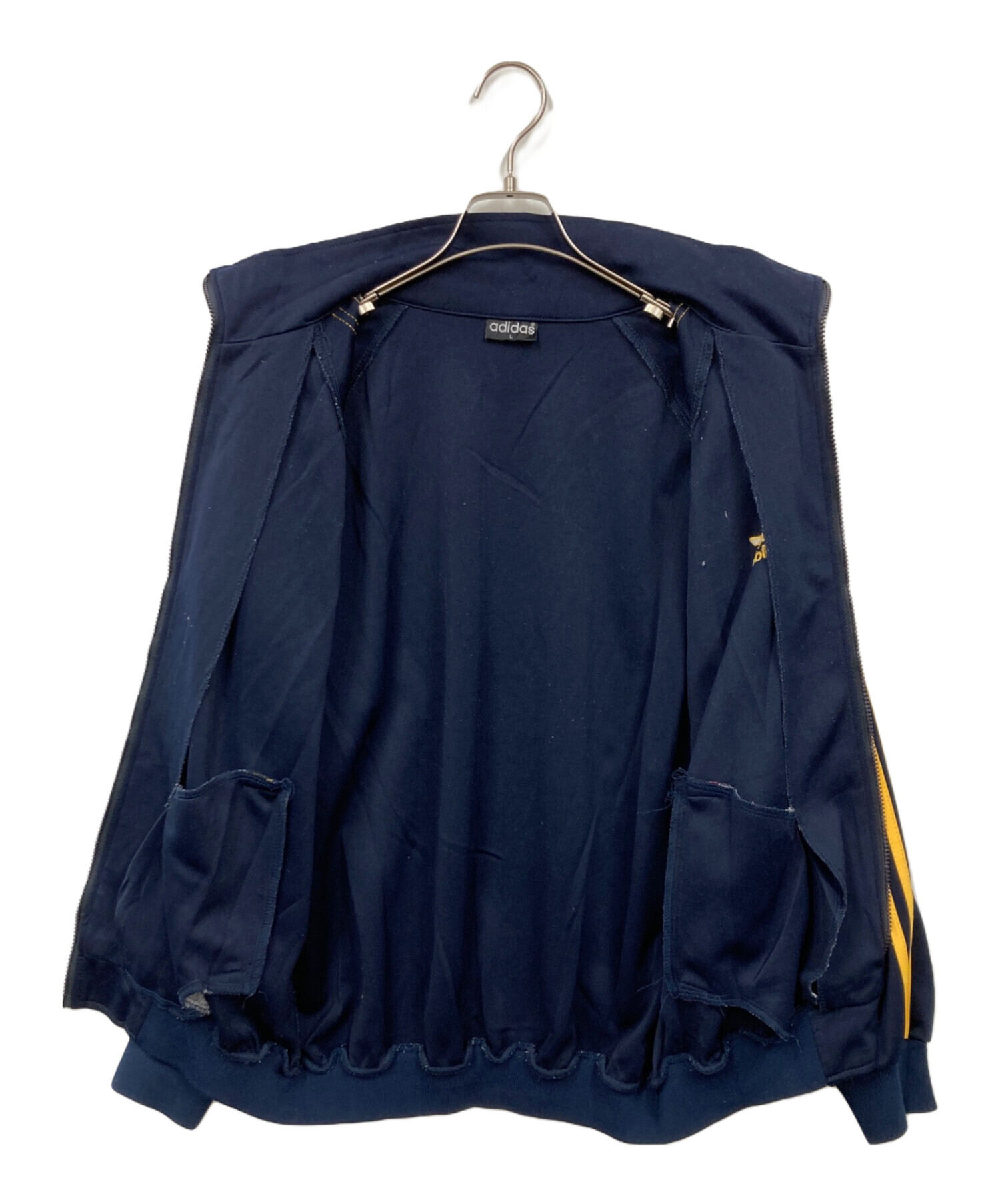中古・古着通販】adidas (アディダス) トラックジャケット ネイビー
