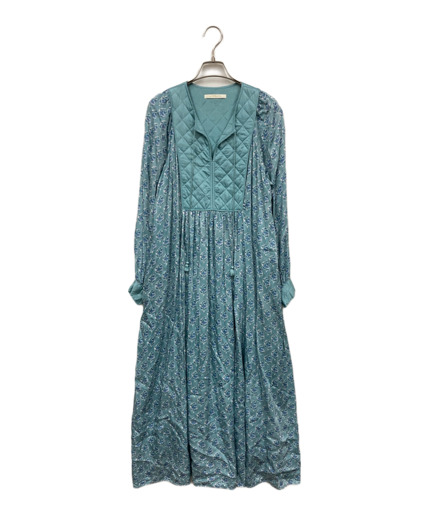 中古・古着通販】ne quittez pas (ヌキテパ) MODAL SATIN FLOWER