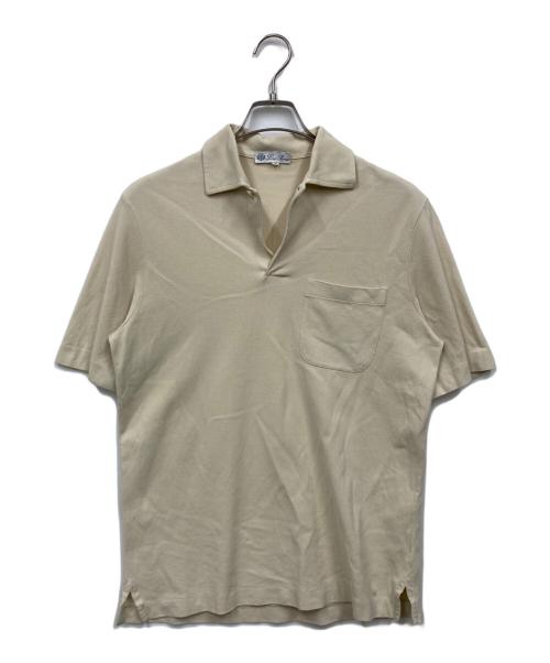 中古・古着通販】LORO PIANA (ロロピアーナ) ポロシャツ ベージュ