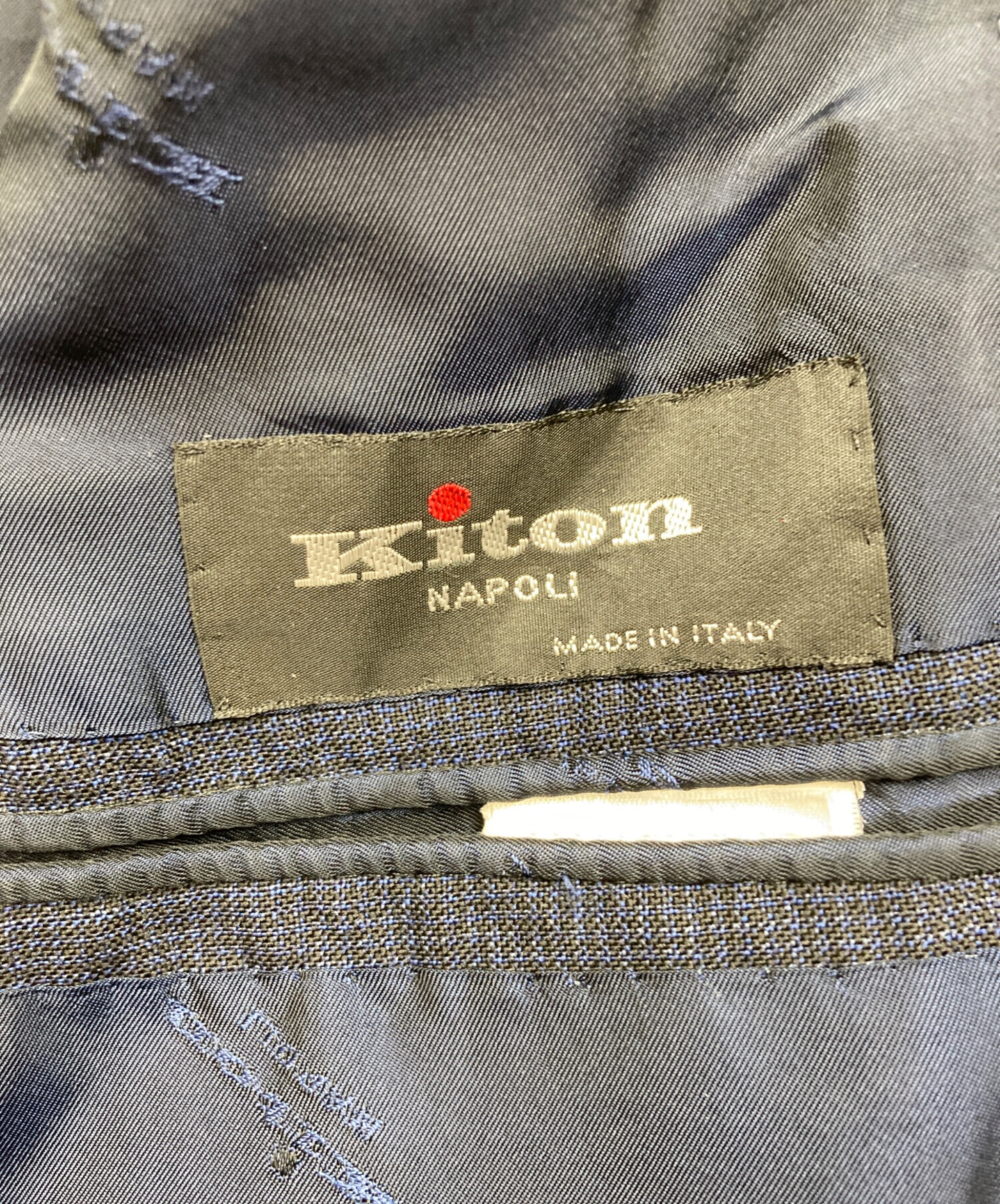 中古・古着通販】Kiton (キートン) テーラードジャケット ネイビー