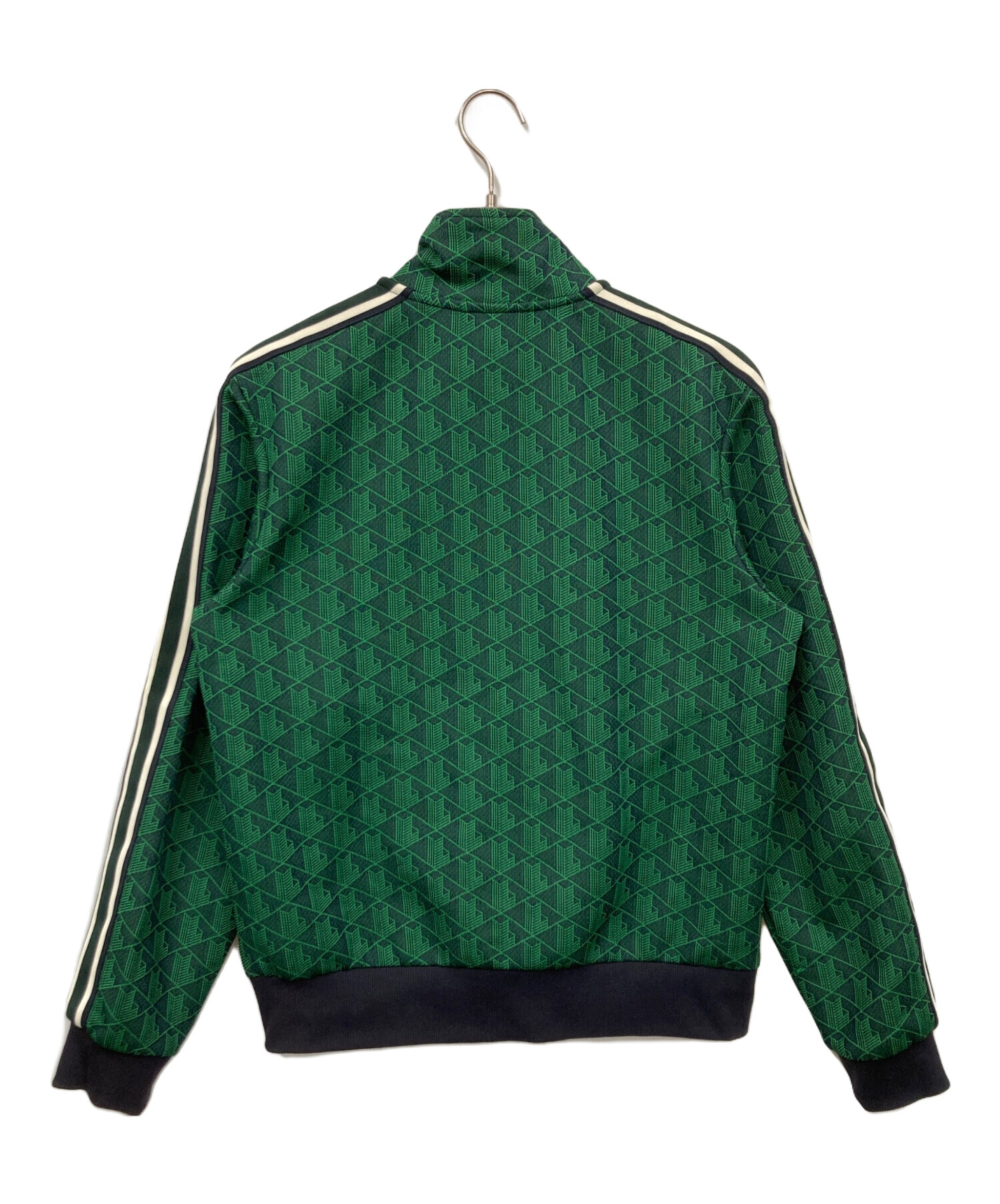 LACOSTE ラコステ モノグラム トラックジャケット グリーン LACOSTE（ラコステ） モノグラム トラック ジャケット SH1368-10