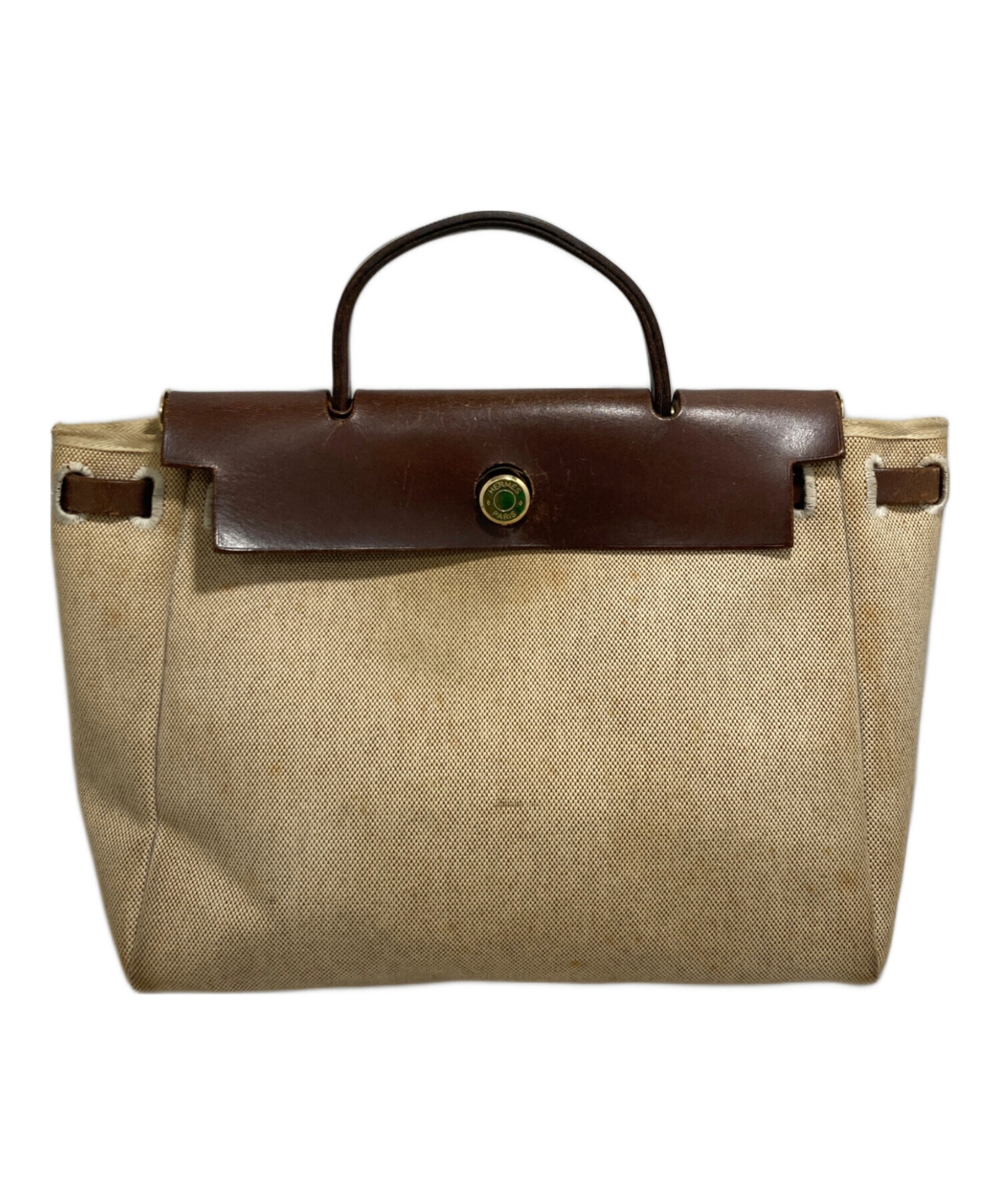 中古・古着通販】HERMES (エルメス) バッグ/エールバッグPM ベージュ 中古・古着通販】HERMES (エルメス) バッグ/エールバッグPM ベージュ
