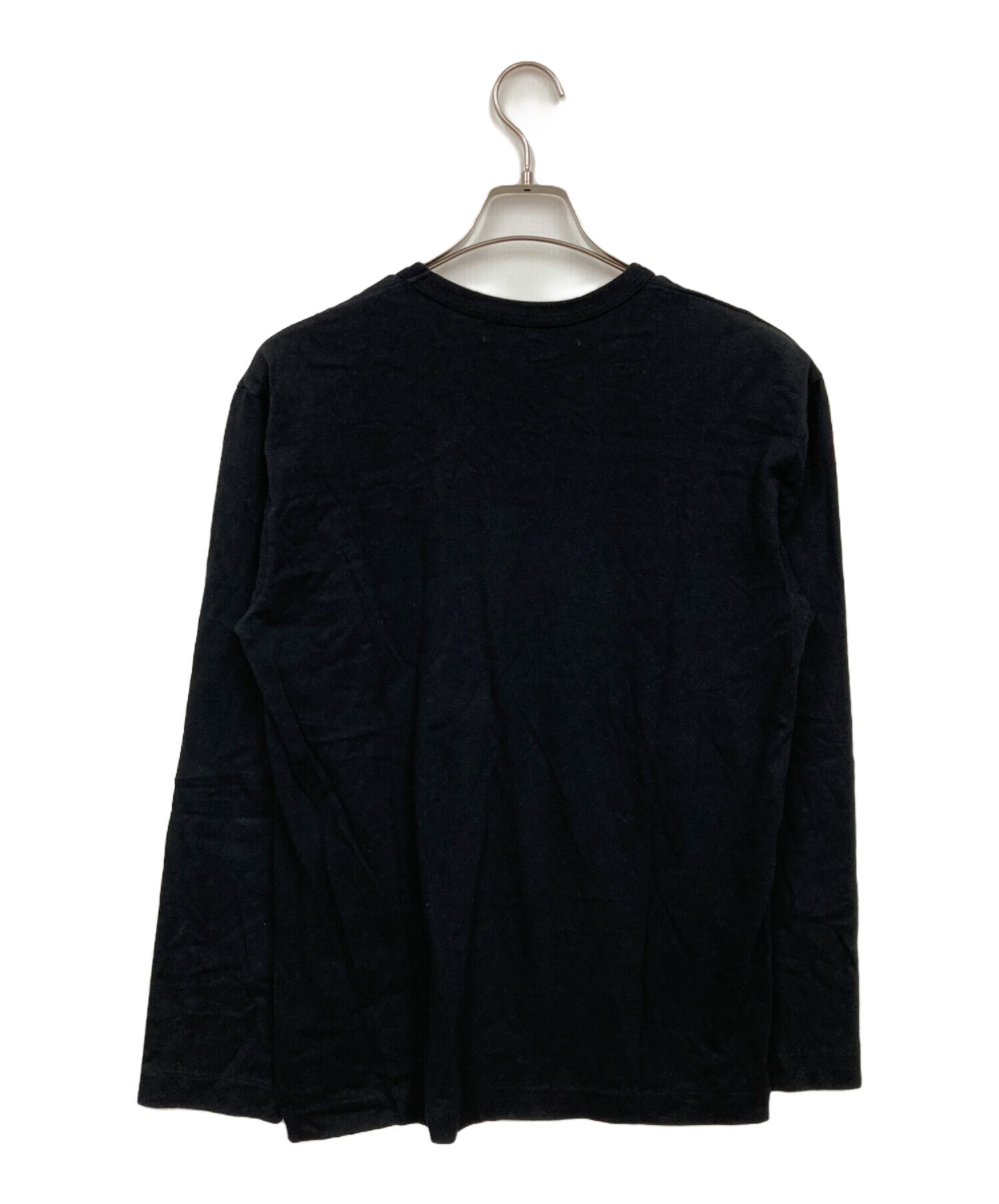 驚くべき価格 PLAY COMME DES GARÇONS ブラック長袖Tシャツ L 【公式通販】