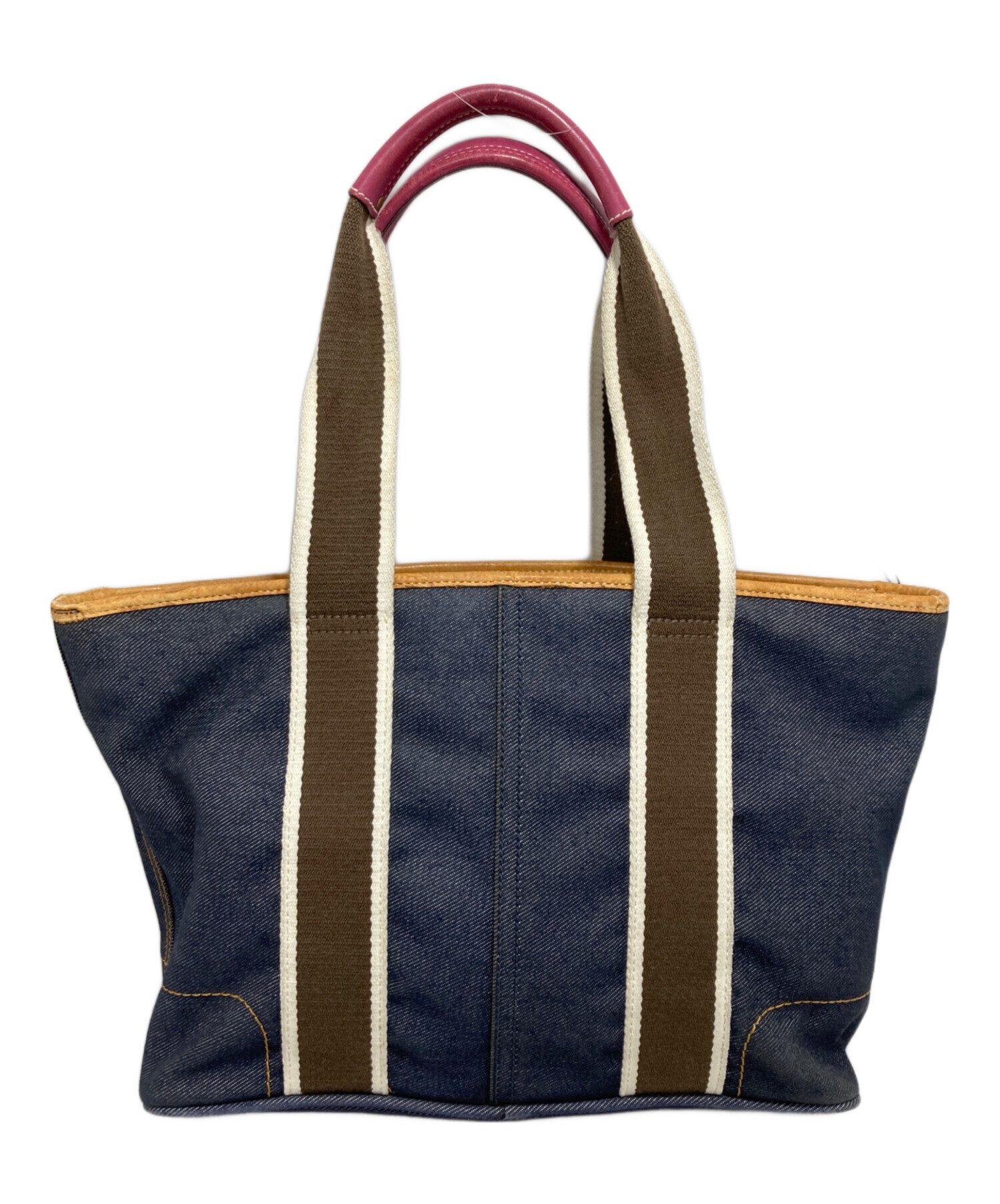 中古・古着通販】COACH (コーチ) デニムトートバッグ インディゴ 