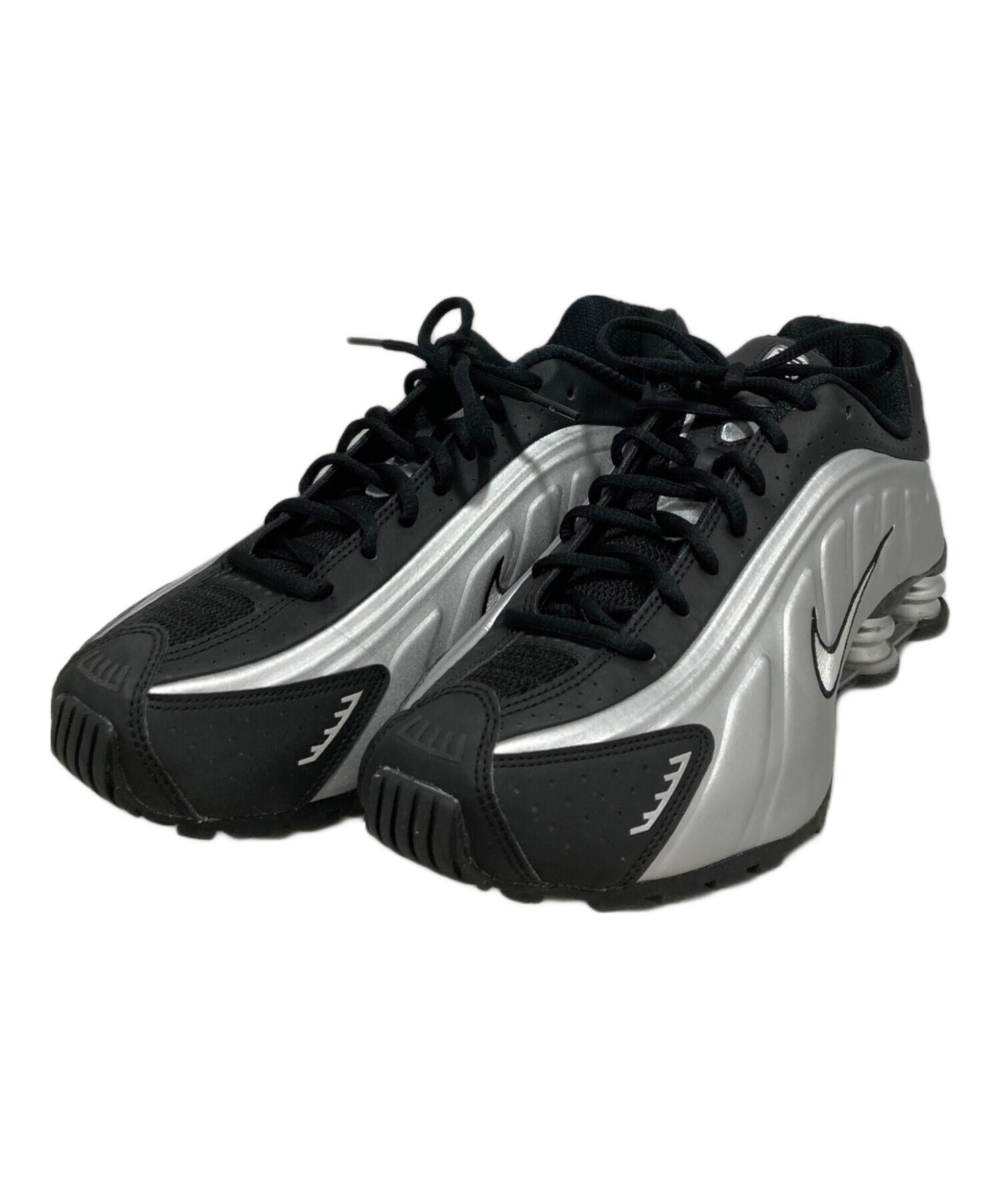 中古・古着通販】NIKE (ナイキ) NIKE SHOX R4 METALLIC SILVER/BLACK 
