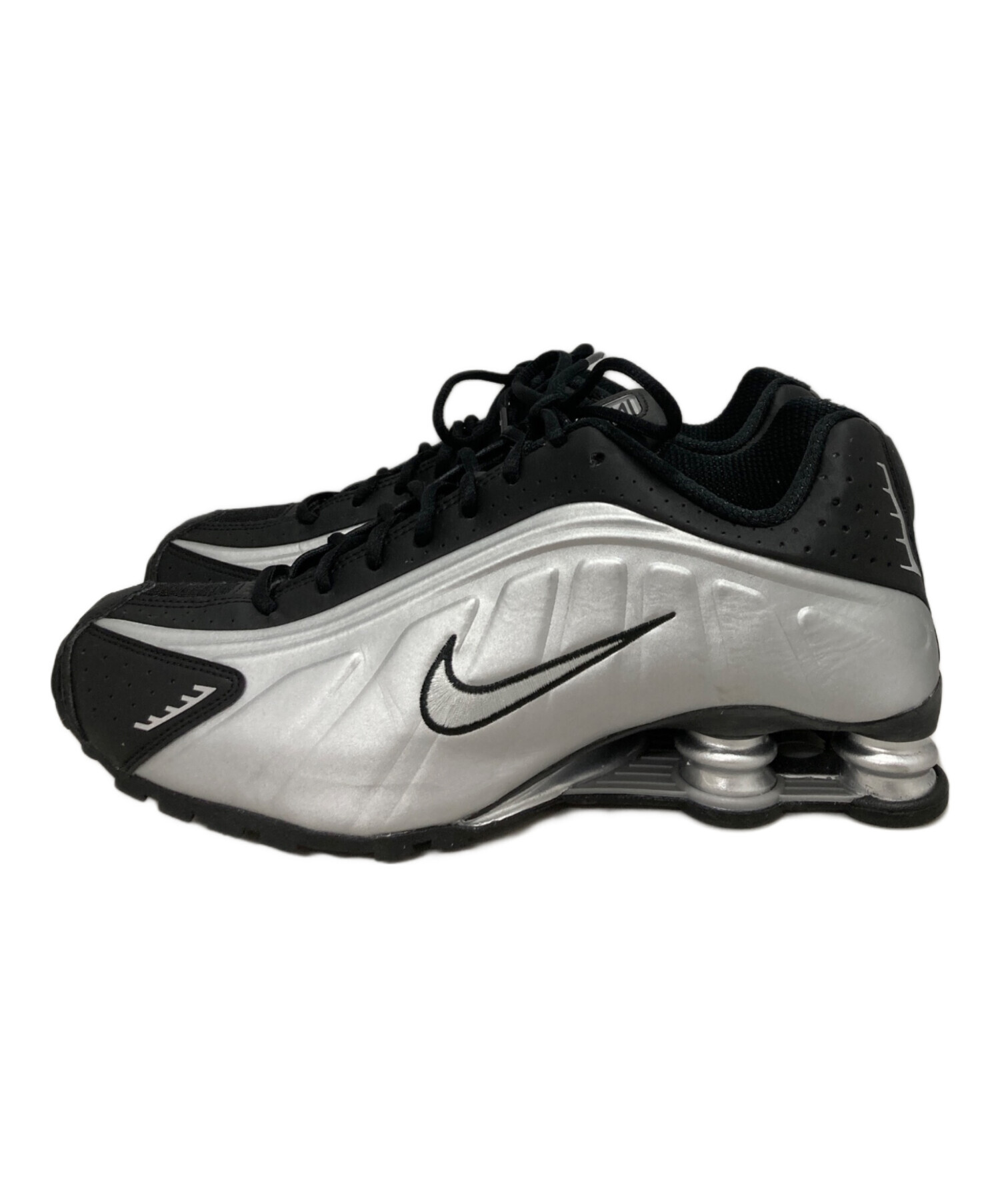 中古・古着通販】NIKE (ナイキ) NIKE SHOX R4 METALLIC SILVER/BLACK 