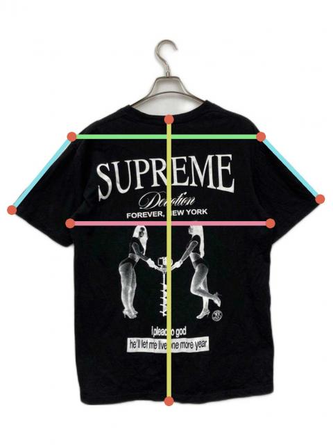 Supreme Tシャツ 黒　新品未使用　M 中古・古着通販】Supreme (シュプリーム) Tシャツ ブラック サイズ:M