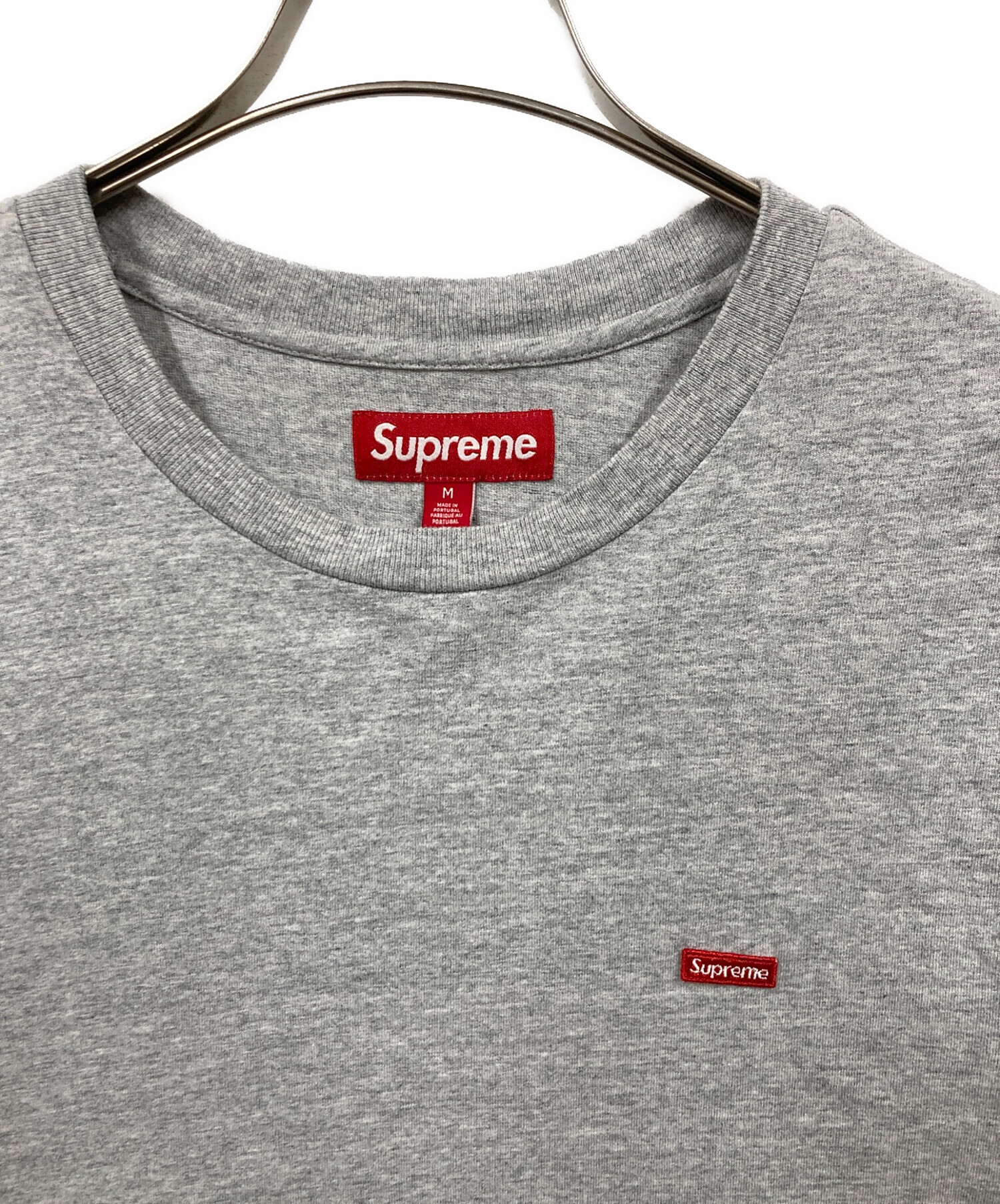 中古・古着通販】Supreme (シュプリーム) ボックスロゴT グレー サイズ 