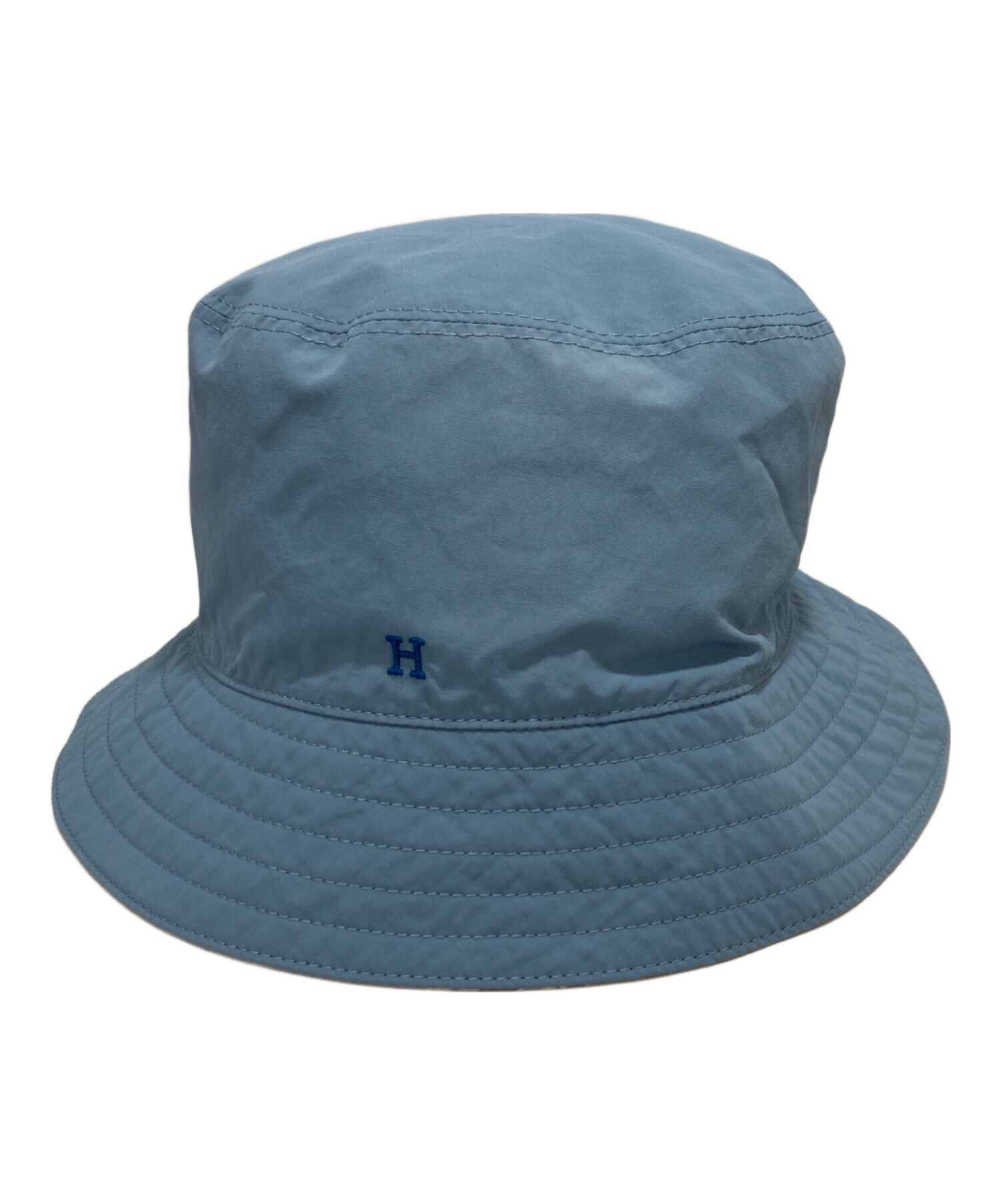 中古・古着通販】HERMES (エルメス) バケットハット ブルー サイズ:57 