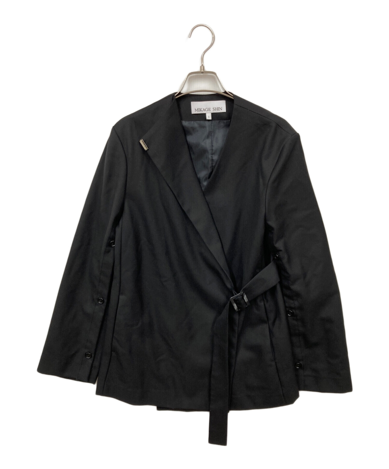 中古・古着通販】MIKAGE SHIN (ミカゲ シン) Belt Wrapping Jacket 