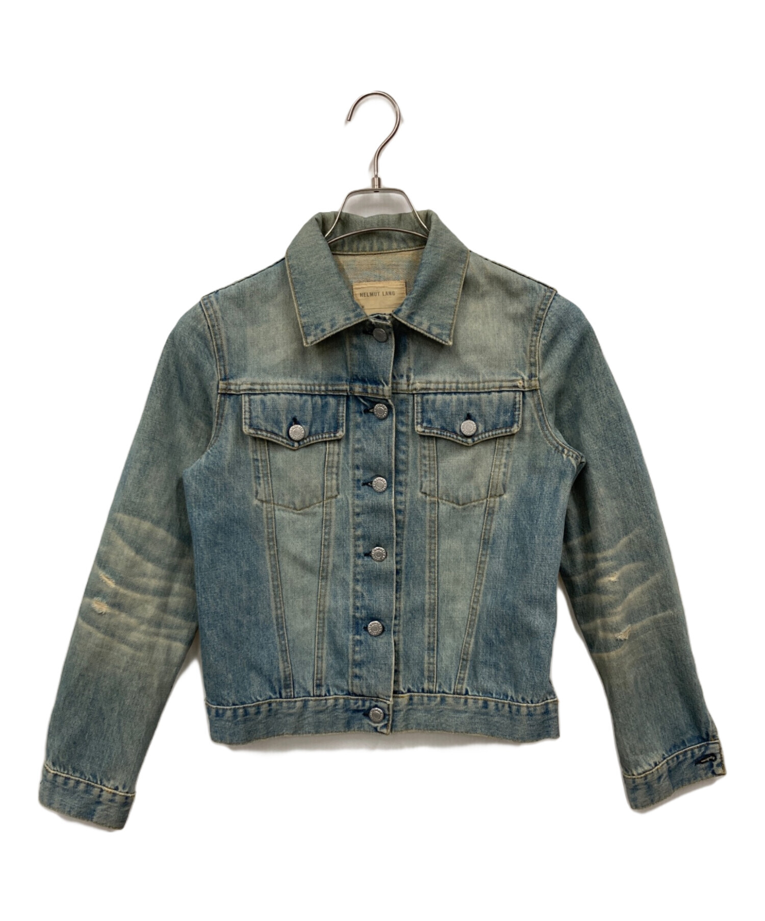 HELMUT LANG デニムジャケット M 中古・古着通販】HELMUT LANG (ヘルムートラング) デニムジャケット