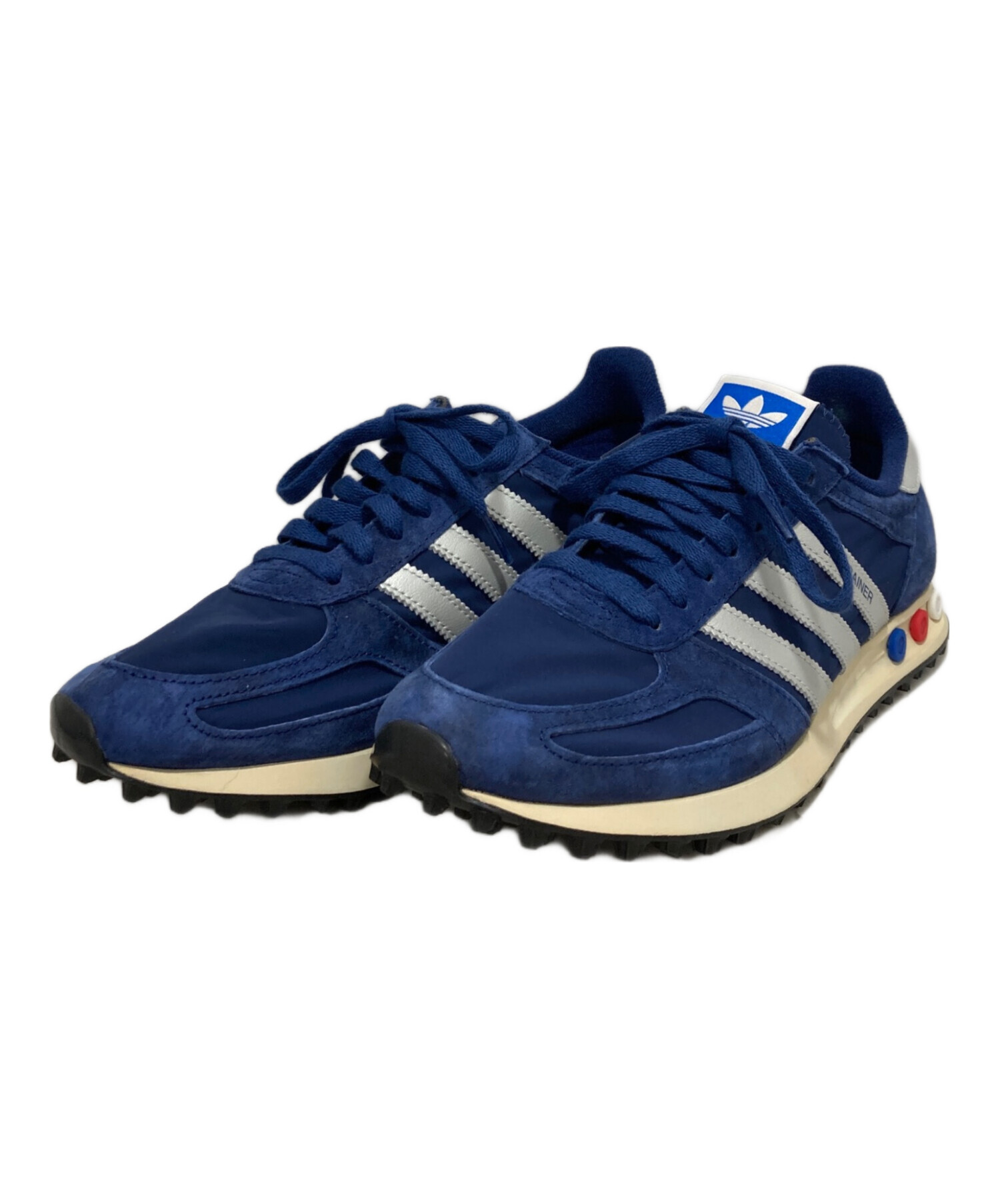  アディダス スニーカー 28cm 青 【古着】【中古】【送料無料】 中古・古着通販】adidas (アディダス) スニーカー ブルー サイズ:28