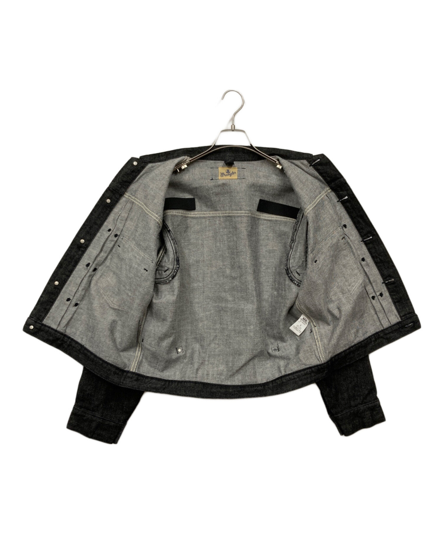 中古・古着通販】Wrangler (ラングラー) デニムジャケット グレー