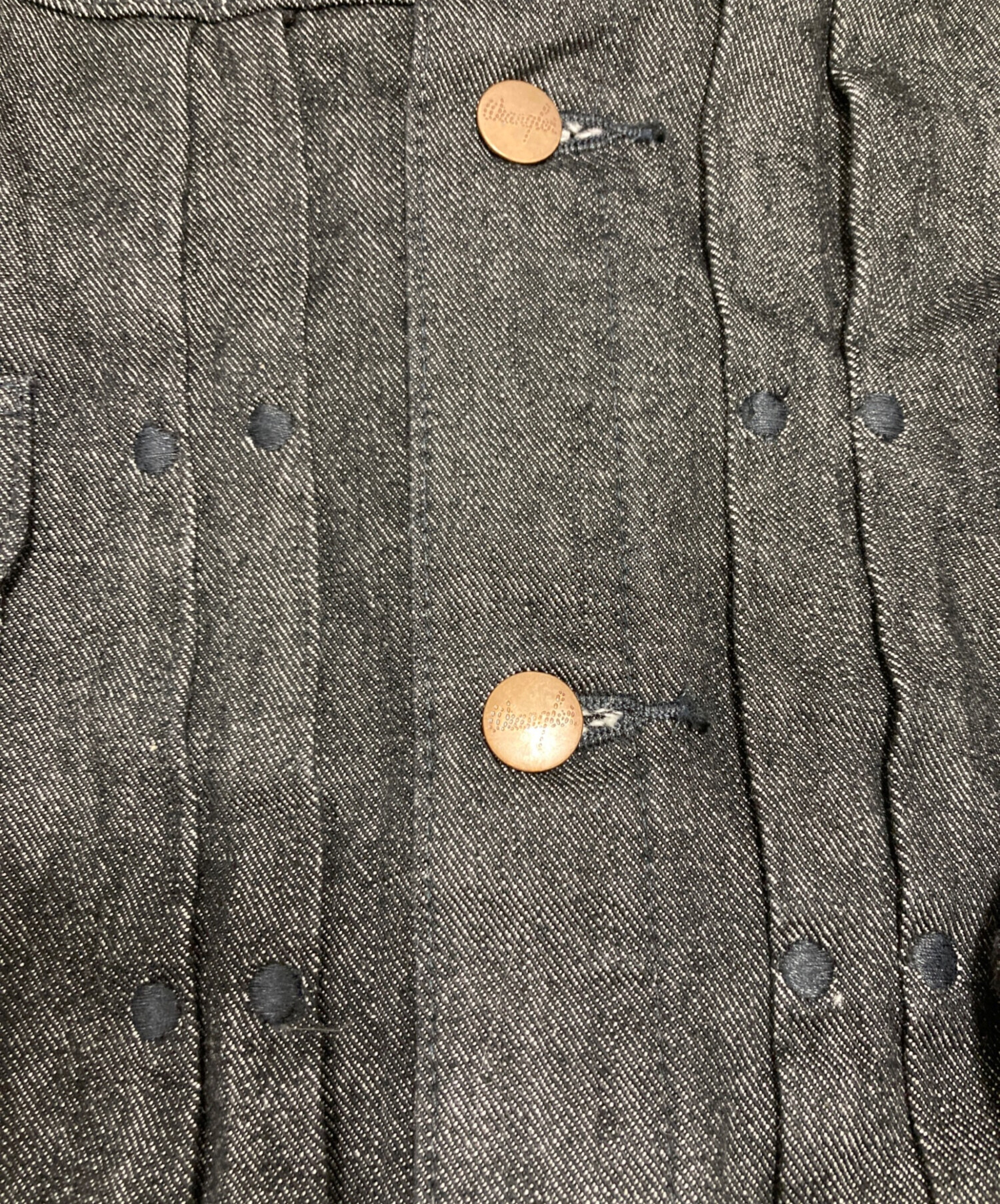 中古・古着通販】Wrangler (ラングラー) デニムジャケット グレー