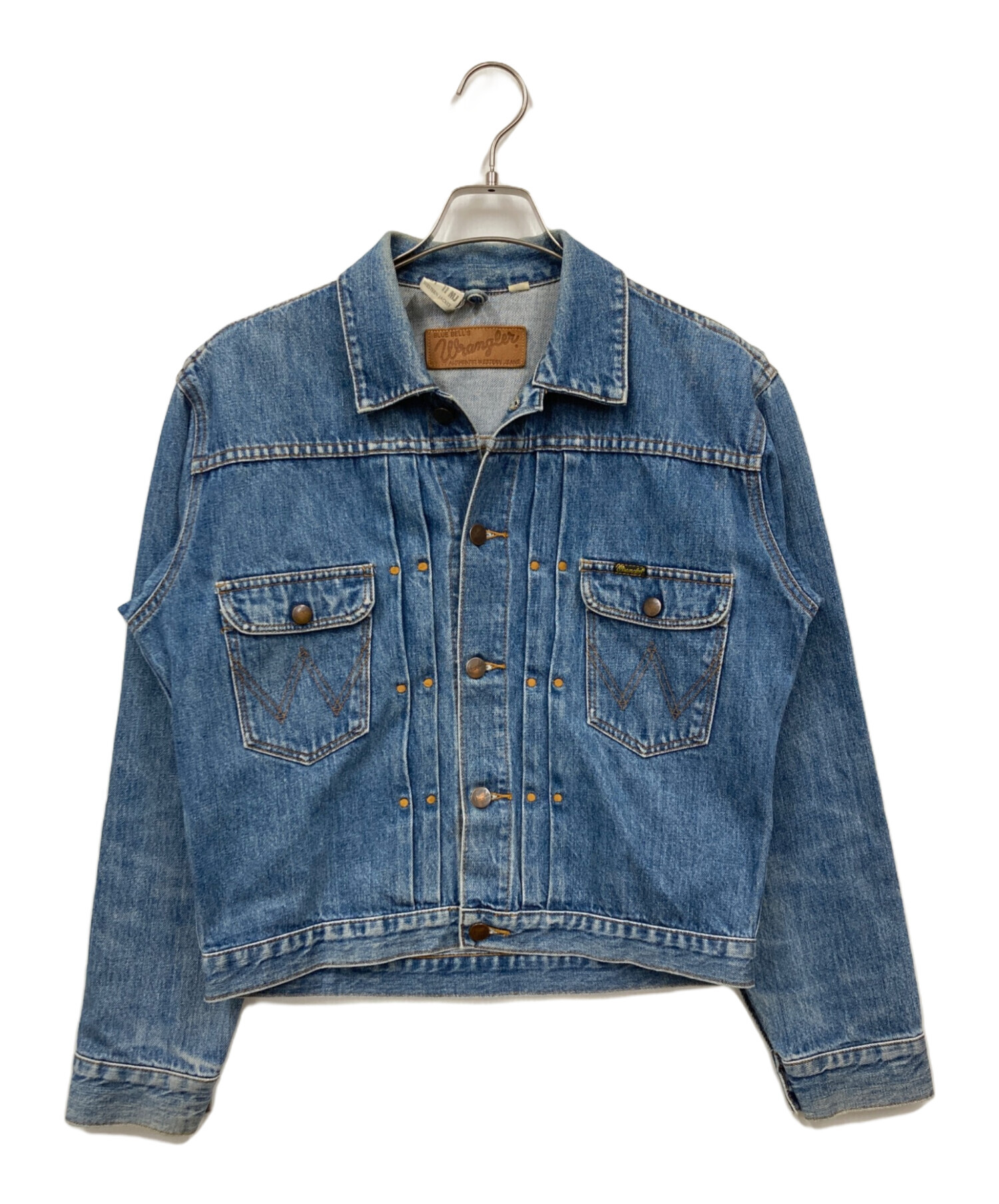 中古・古着通販】Wrangler (ラングラー) デニムジャケット ブルー