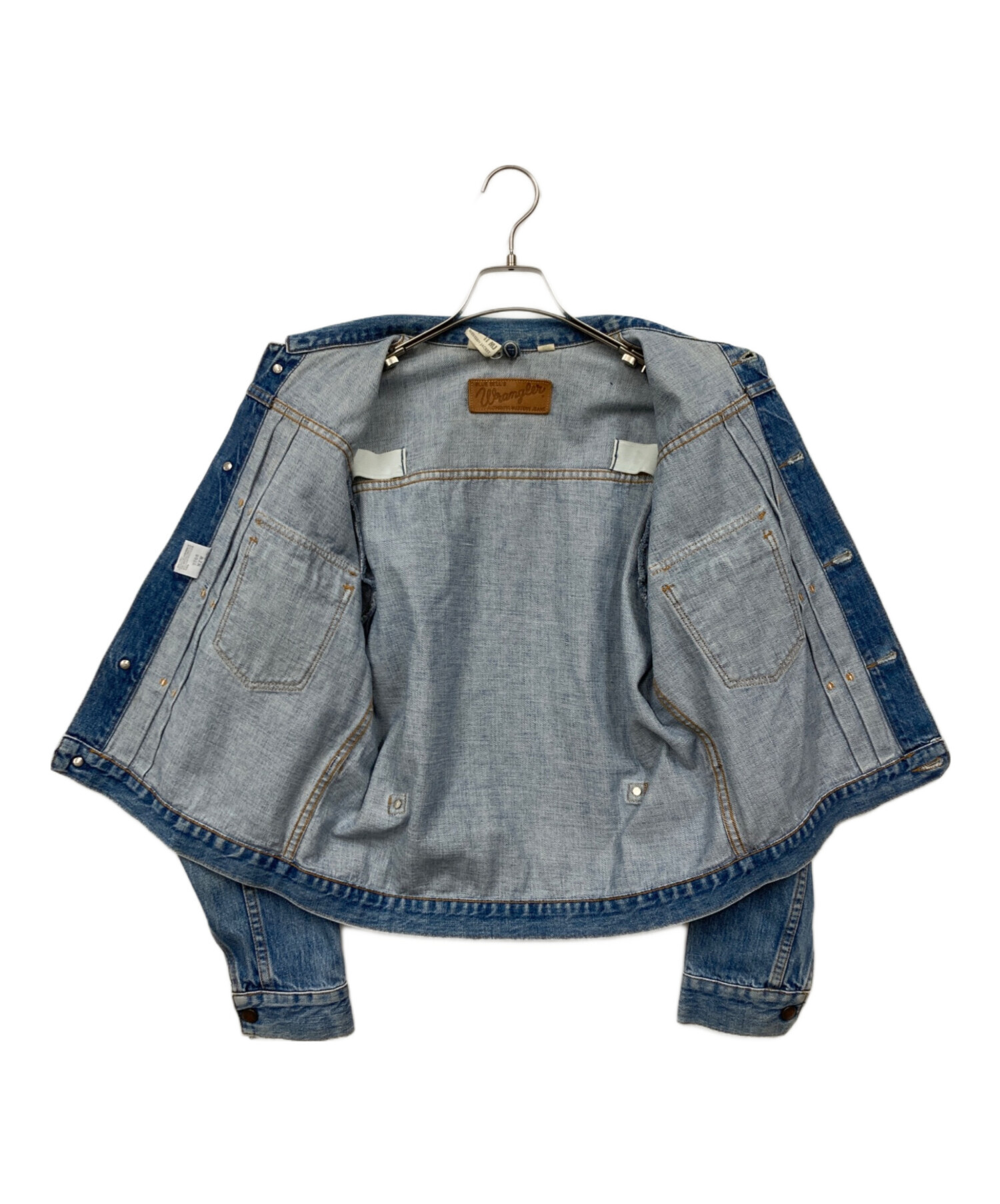 中古・古着通販】Wrangler (ラングラー) デニムジャケット ブルー