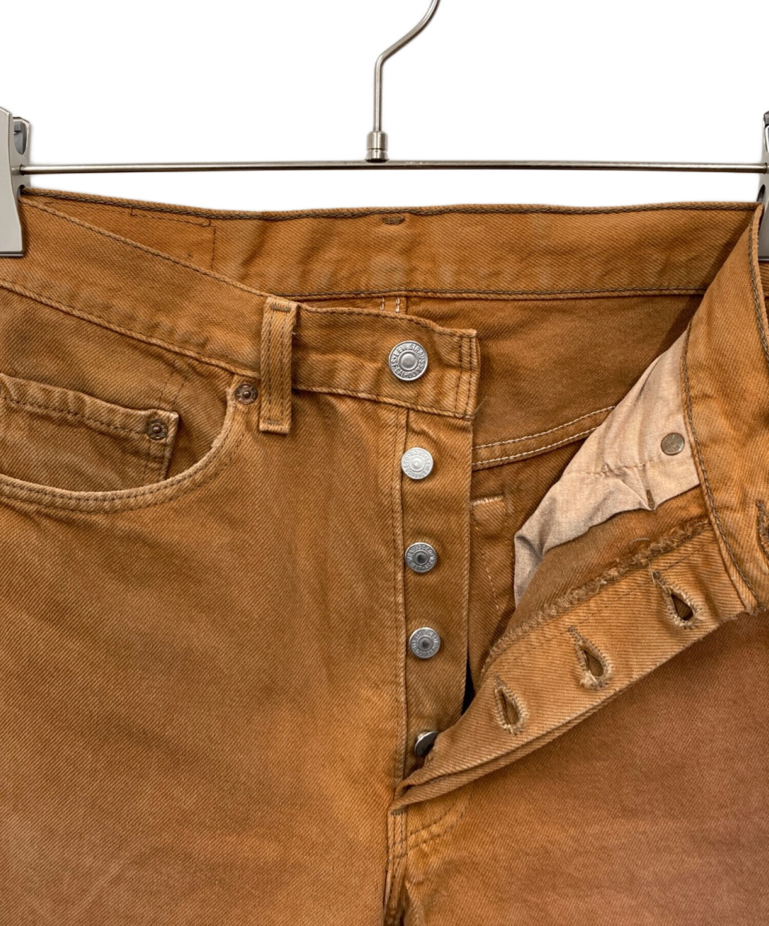 中古・古着通販】LEVI'S (リーバイス) 501デニムパンツ ブラウン