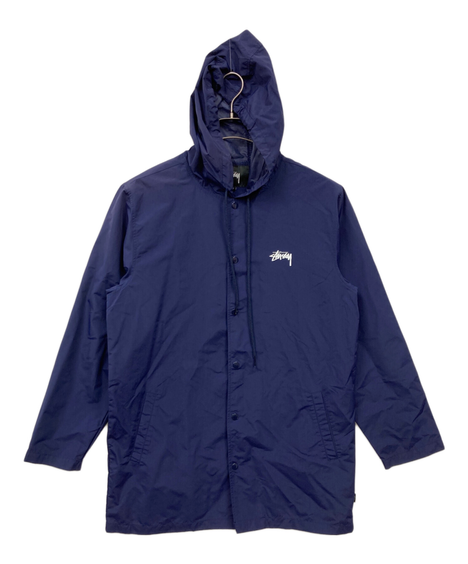 中古・古着通販】stussy (ステューシー) ナイロンジャケット ネイビー 