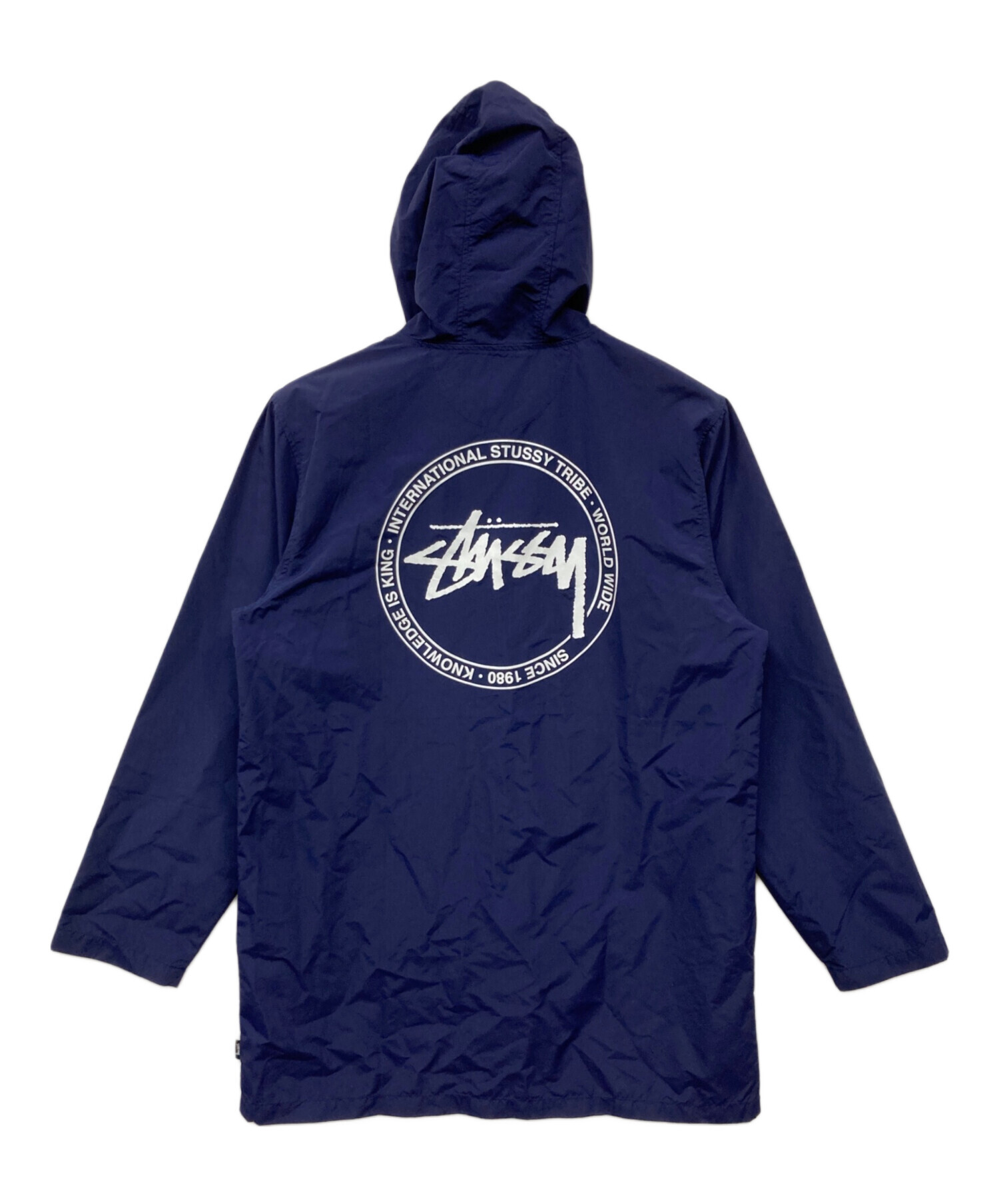 中古・古着通販】stussy (ステューシー) ナイロンジャケット ネイビー 