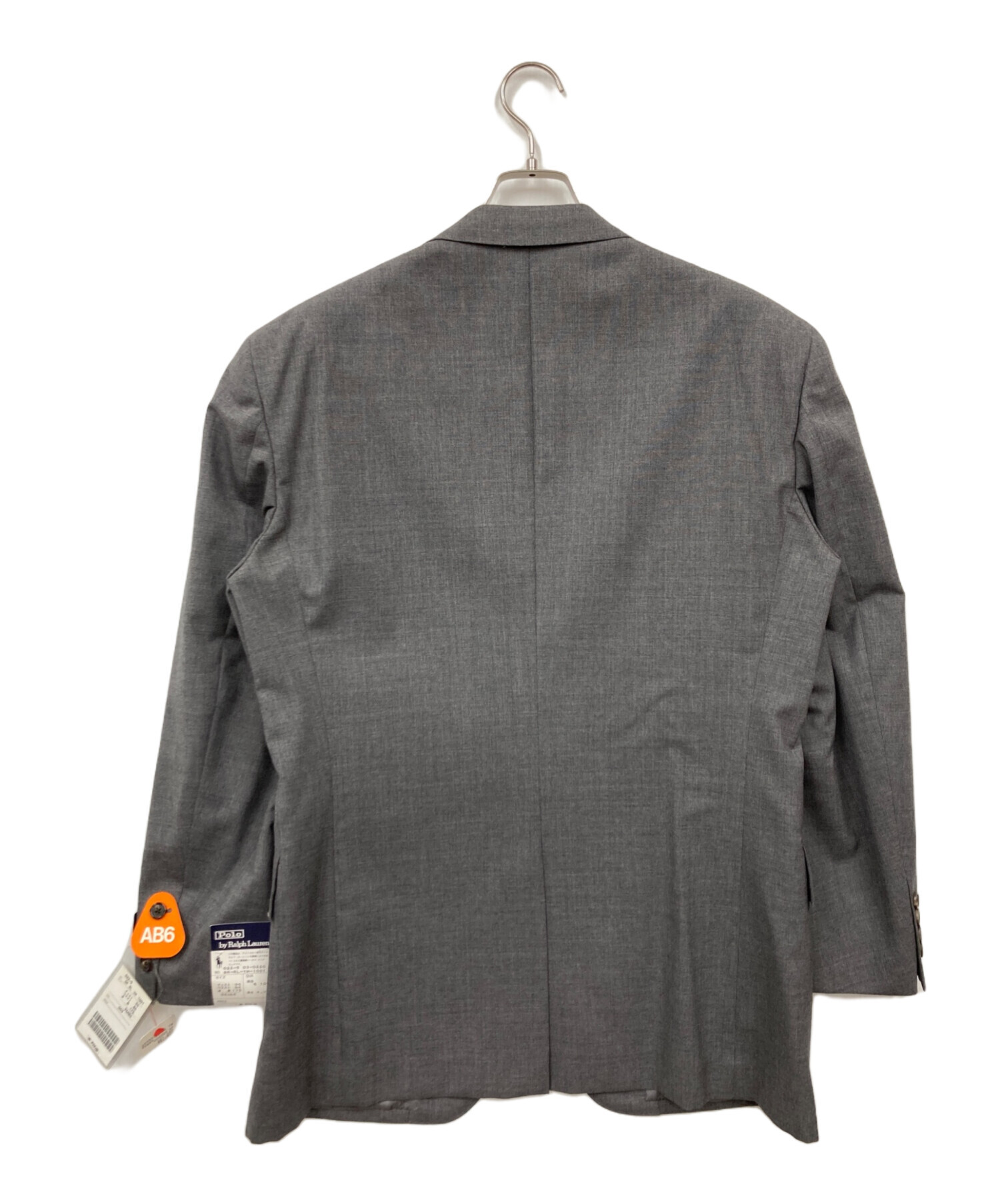 デッドストック!？ラルフローレン★チャコールグレー　XL◎スーツセットアップ★ 中古・古着通販】POLO RALPH LAUREN (ポロ・ラルフローレン