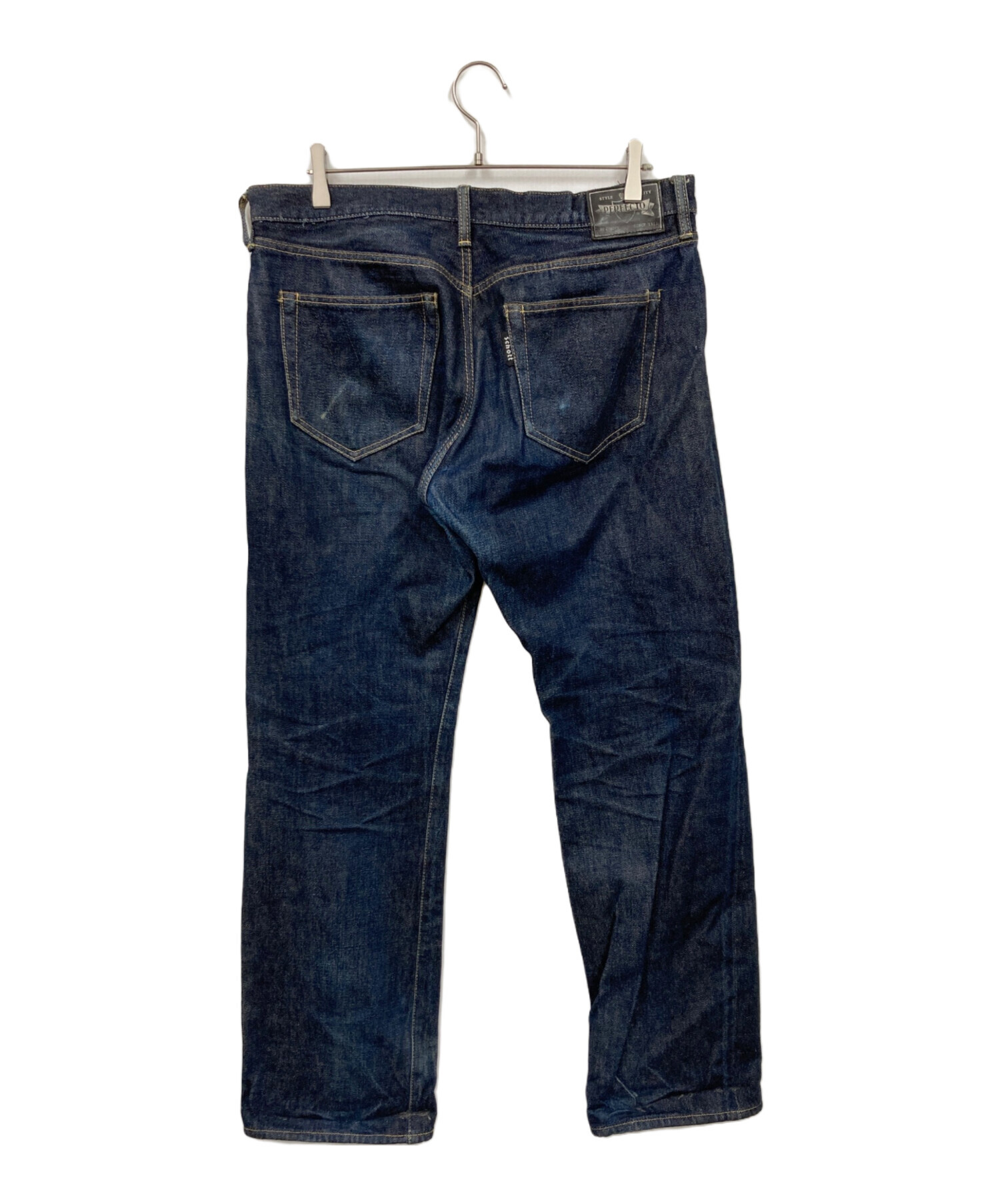 中古・古着通販】Schott (ショット) デニムパンツ インディゴ サイズ 