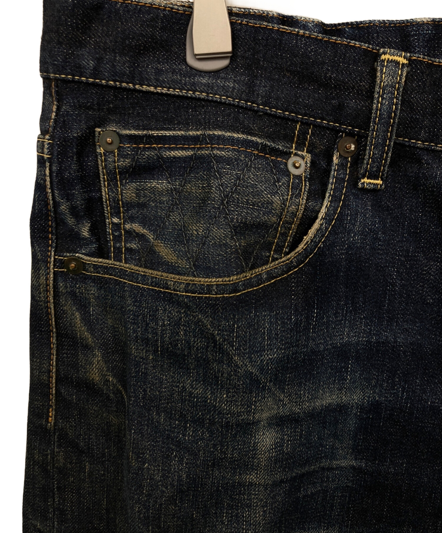 中古・古着通販】Schott (ショット) デニムパンツ インディゴ サイズ