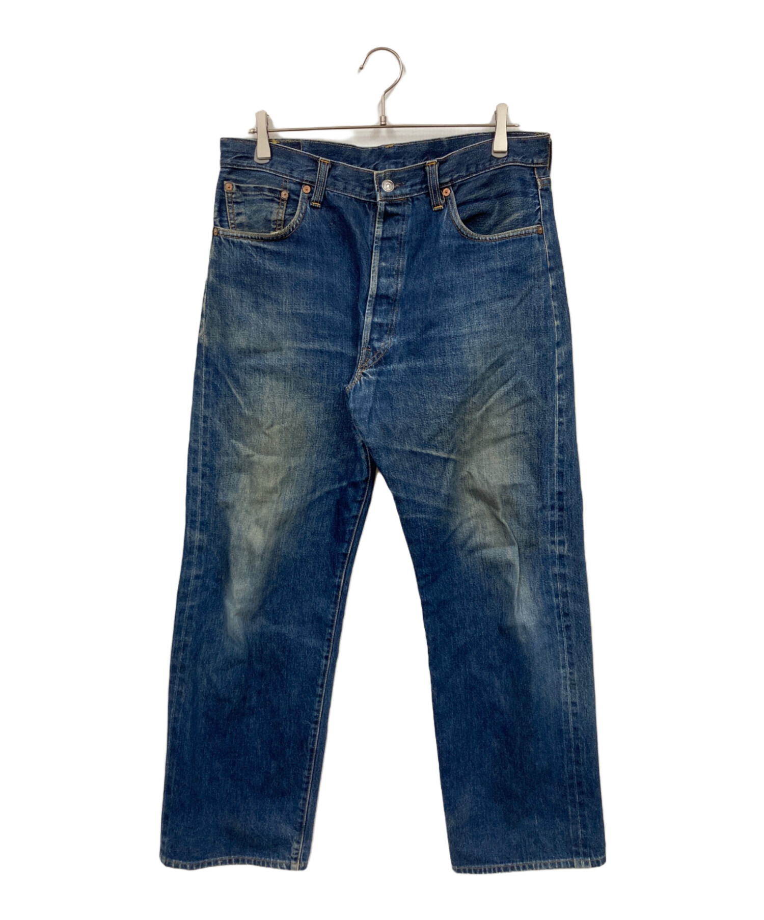 LEVIS 501XX デニムパンツ インディゴブルー W36 L34 ビッグE 中古・古着通販】LEVI'S (リーバイス) 501XXデニムパンツ インディゴ