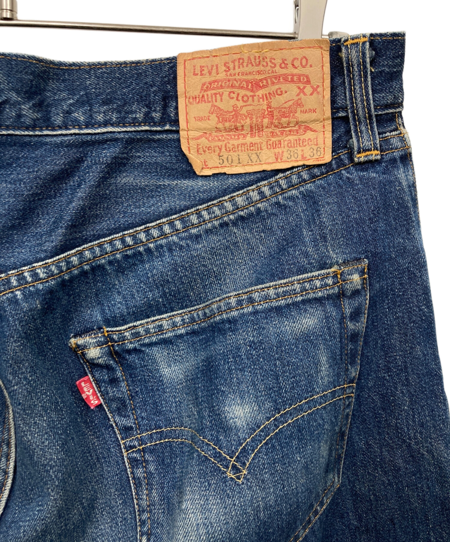 中古・古着通販】LEVI'S (リーバイス) 501XXデニムパンツ インディゴ