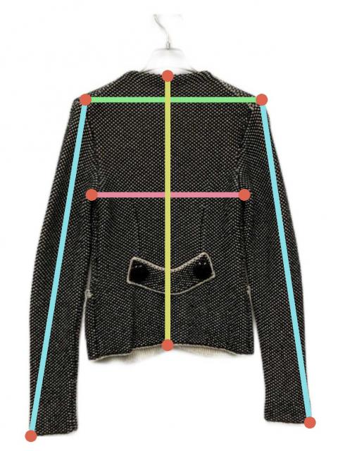 中古・古着通販】LOUIS VUITTON (ルイ ヴィトン) ノーカラージャケット