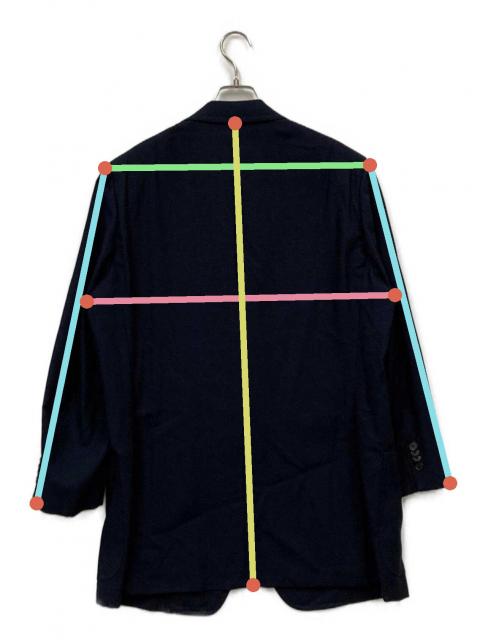中古・古着通販】ISAIA (イザイア) テーラードジャケット ネイビー