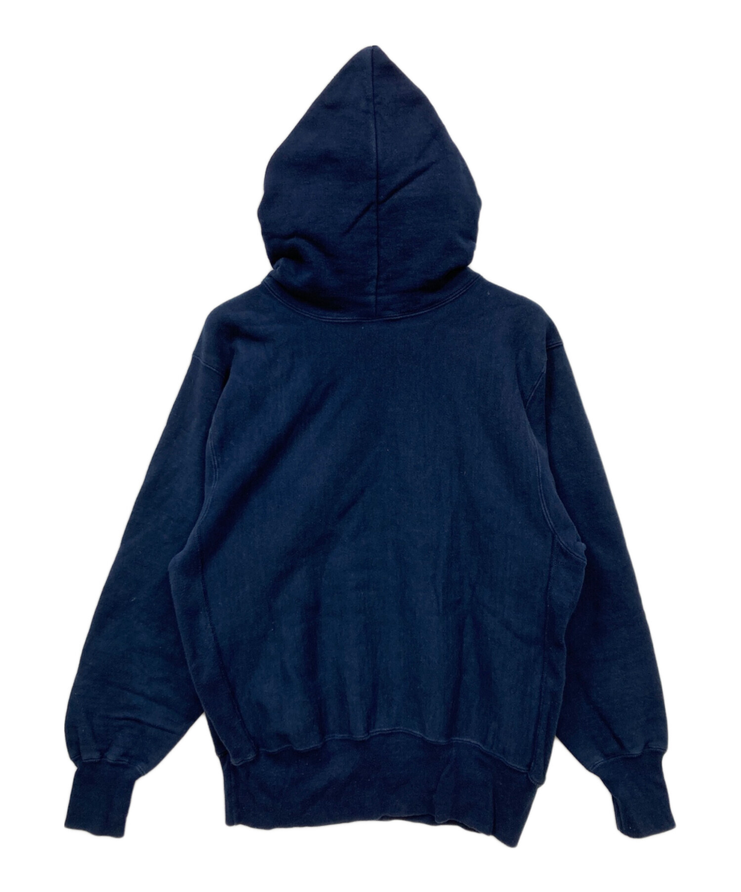 中古・古着通販】Champion (チャンピオン) パーカー ネイビー サイズ 
