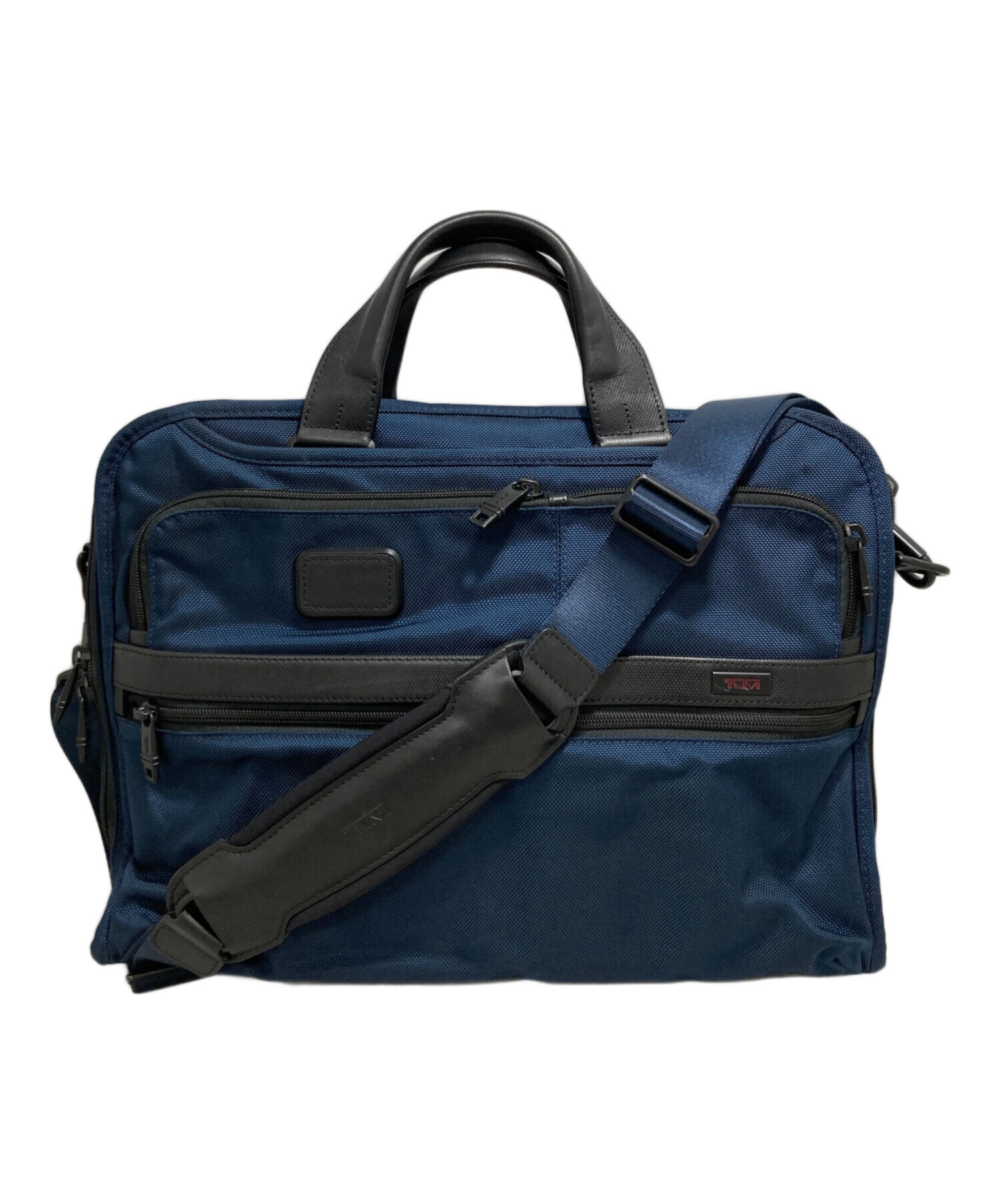 (未使用)TUMI ネイビー ビジネスバッグ 中型 中古・古着通販】TUMI (トゥミ) ビジネスバッグ ネイビー｜ブランド