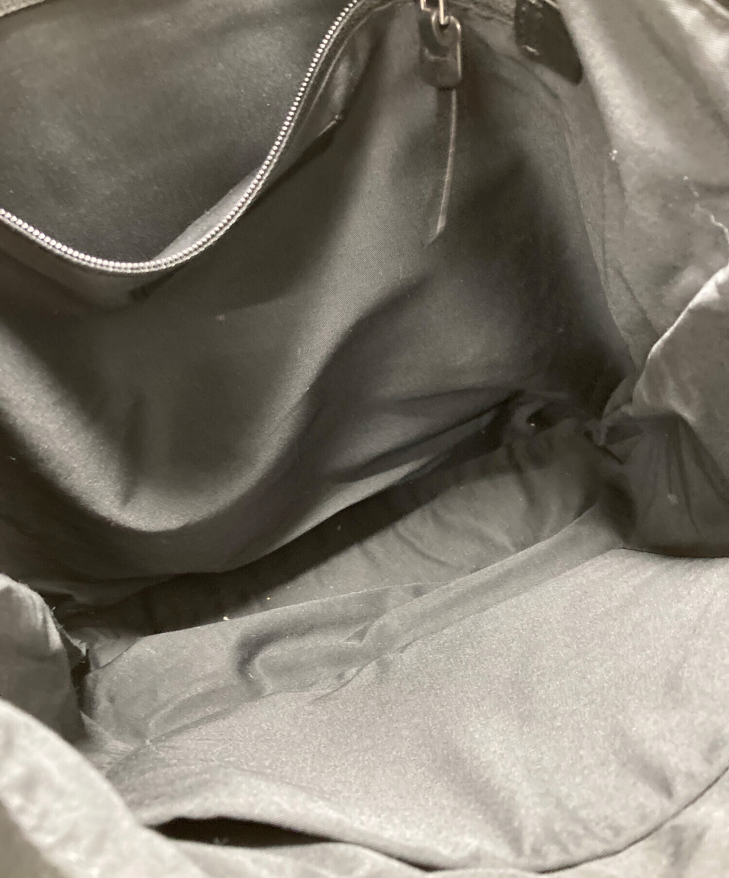 中古・古着通販】DIESEL (ディーゼル) レザートートバッグ ブラック